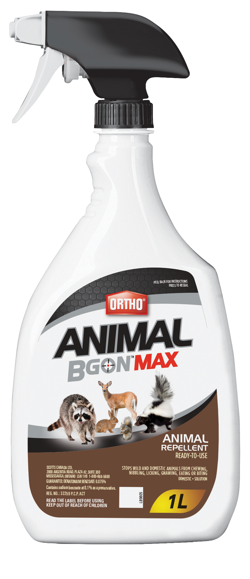 Ortho Animal B Gon Max Animal Repellent Ready-To-Use 1 L