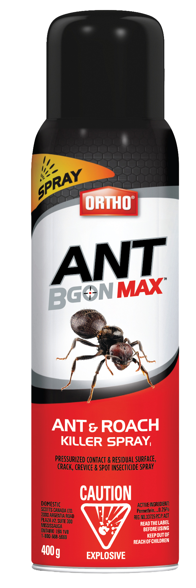 Ortho Ant B Gon Max Ant and Roach Killer Spray Aerosol 400 g