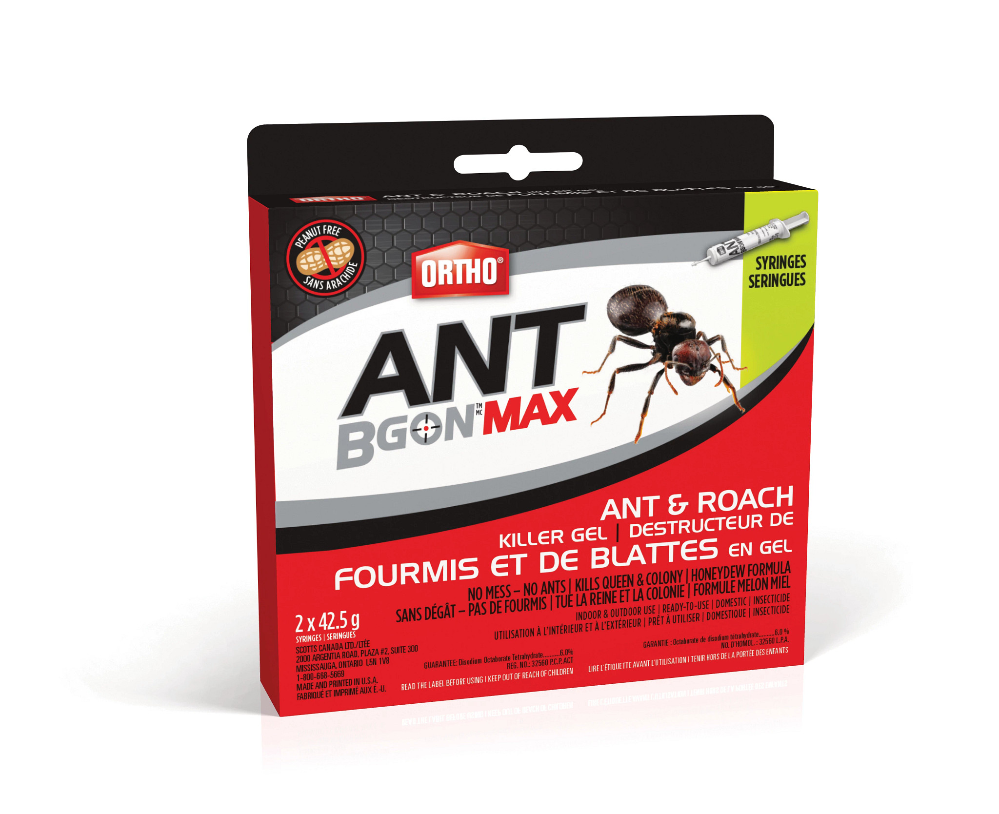 Ortho Ant B Gon Max Ant & Roach Killer Gel 2 x 42.5 g