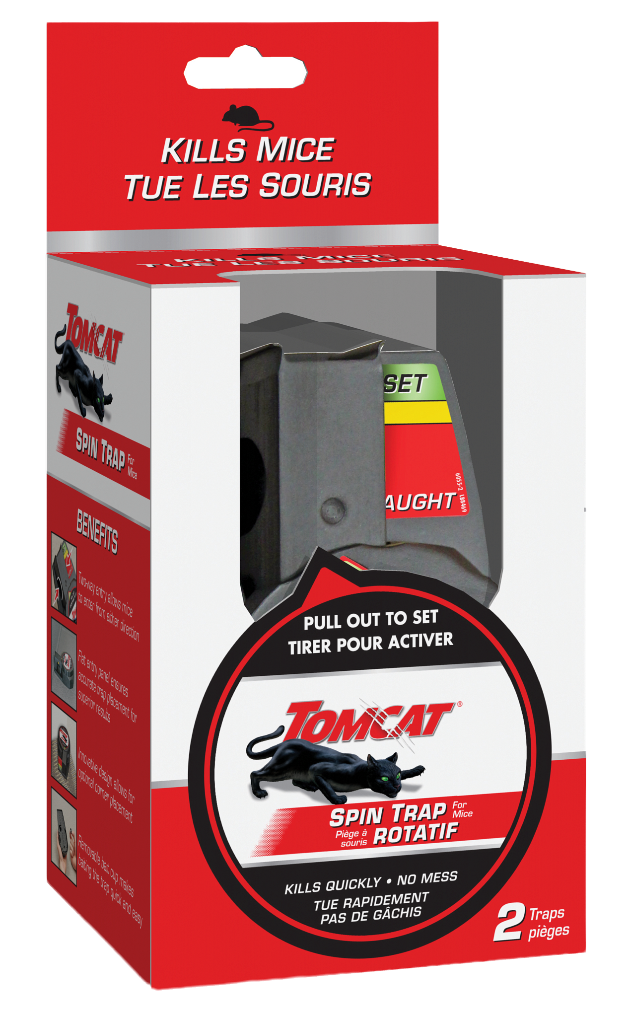 Tomcat Spin Trap for Mice 2-Pack