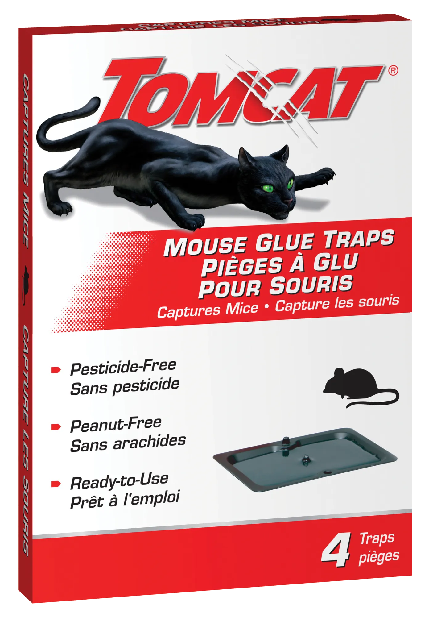 Tomcat Mouse Glue Traps 4-Pack