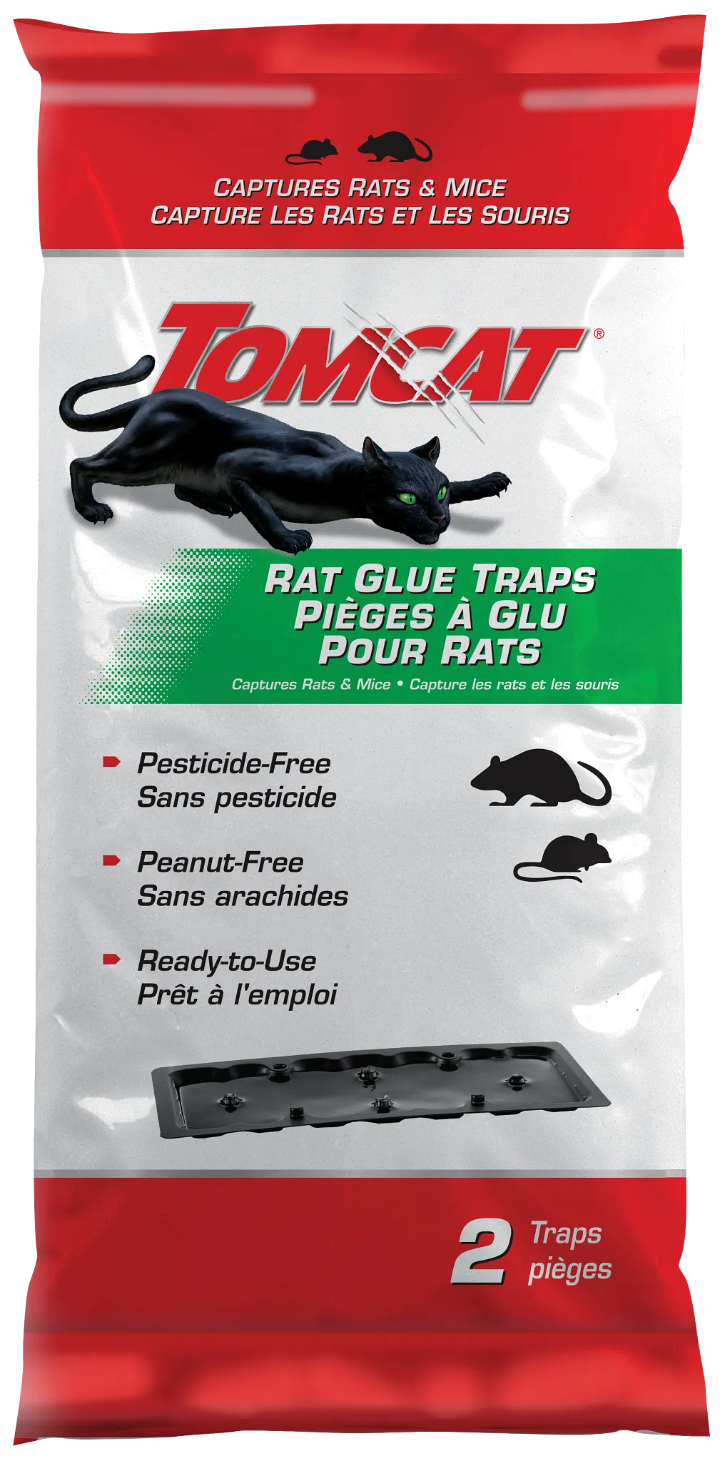 Tomcat Rat Glue Traps 2-Pack
