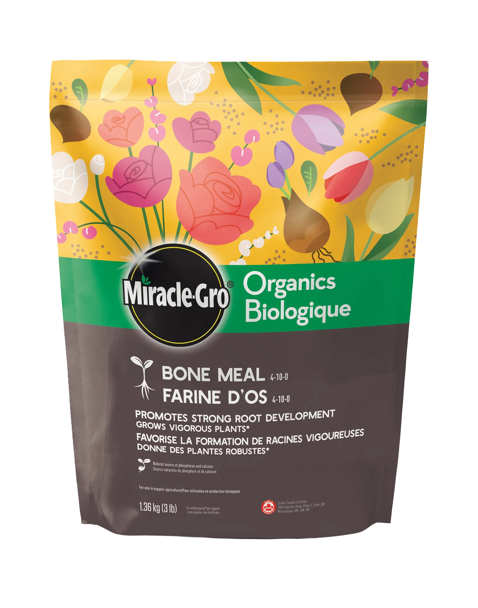 Miracle-Gro Organics Bone Meal 4-10-0 1.36 kg
