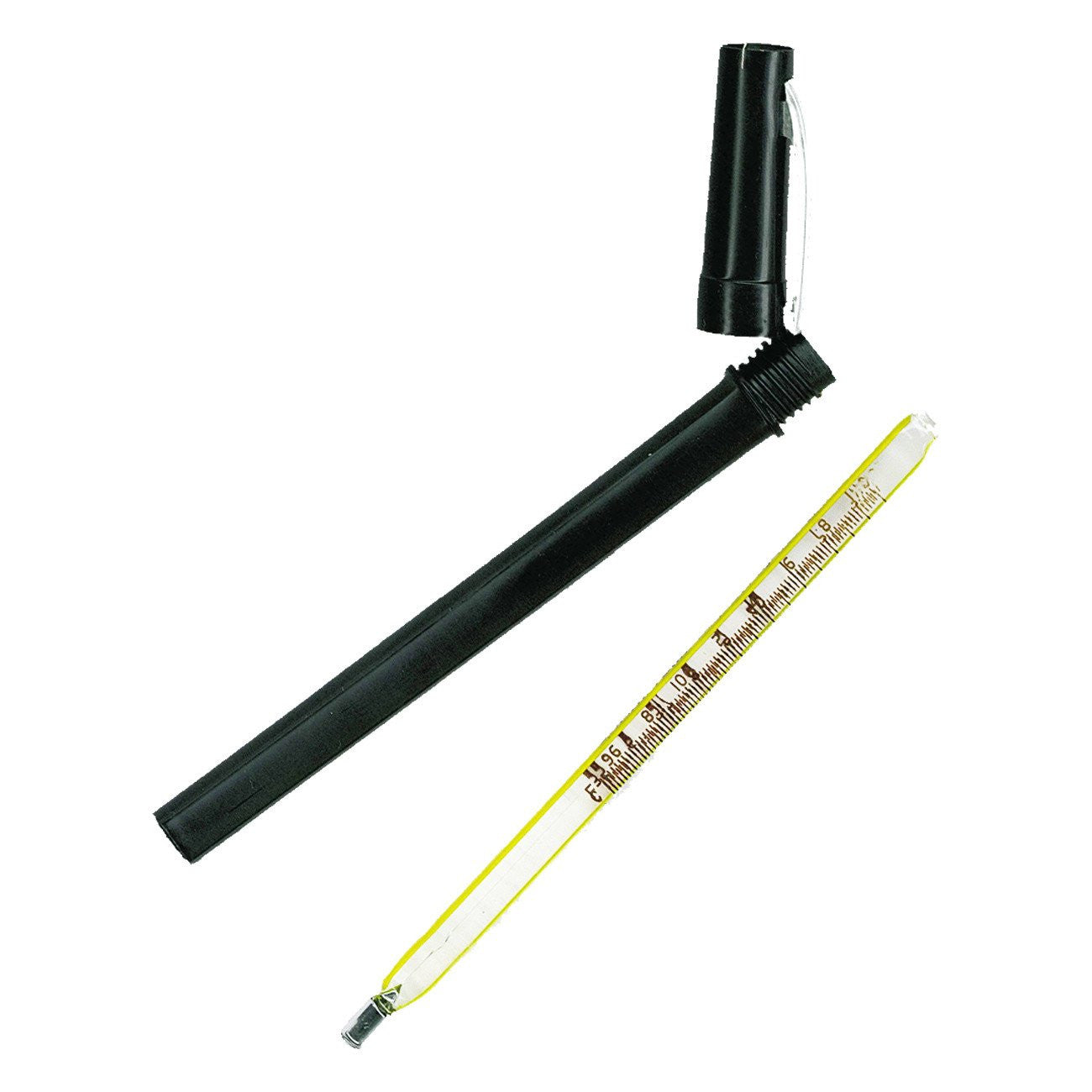 Econ mercury thermometer fahrenheit & celsius