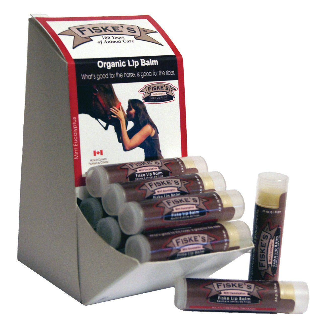 Fiske's organic lip balm 45g