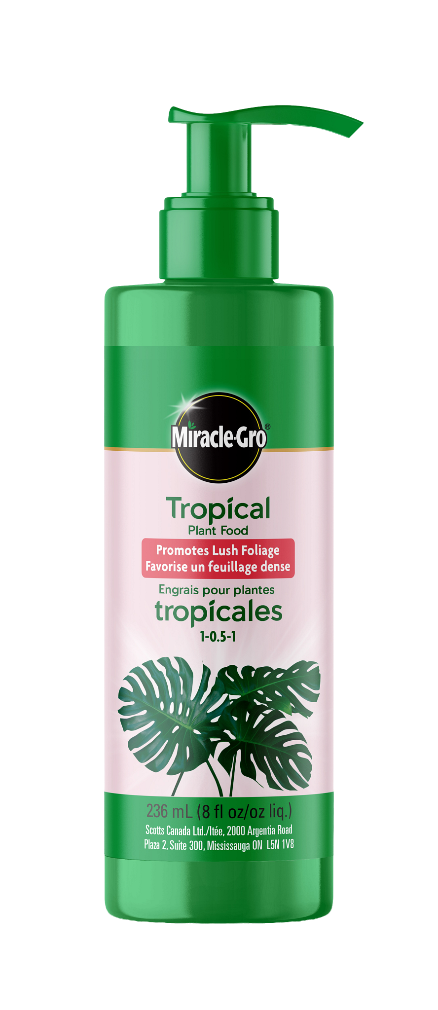 Miracle-Gro Tropical Plant Food 1-0.5-1 236 mL