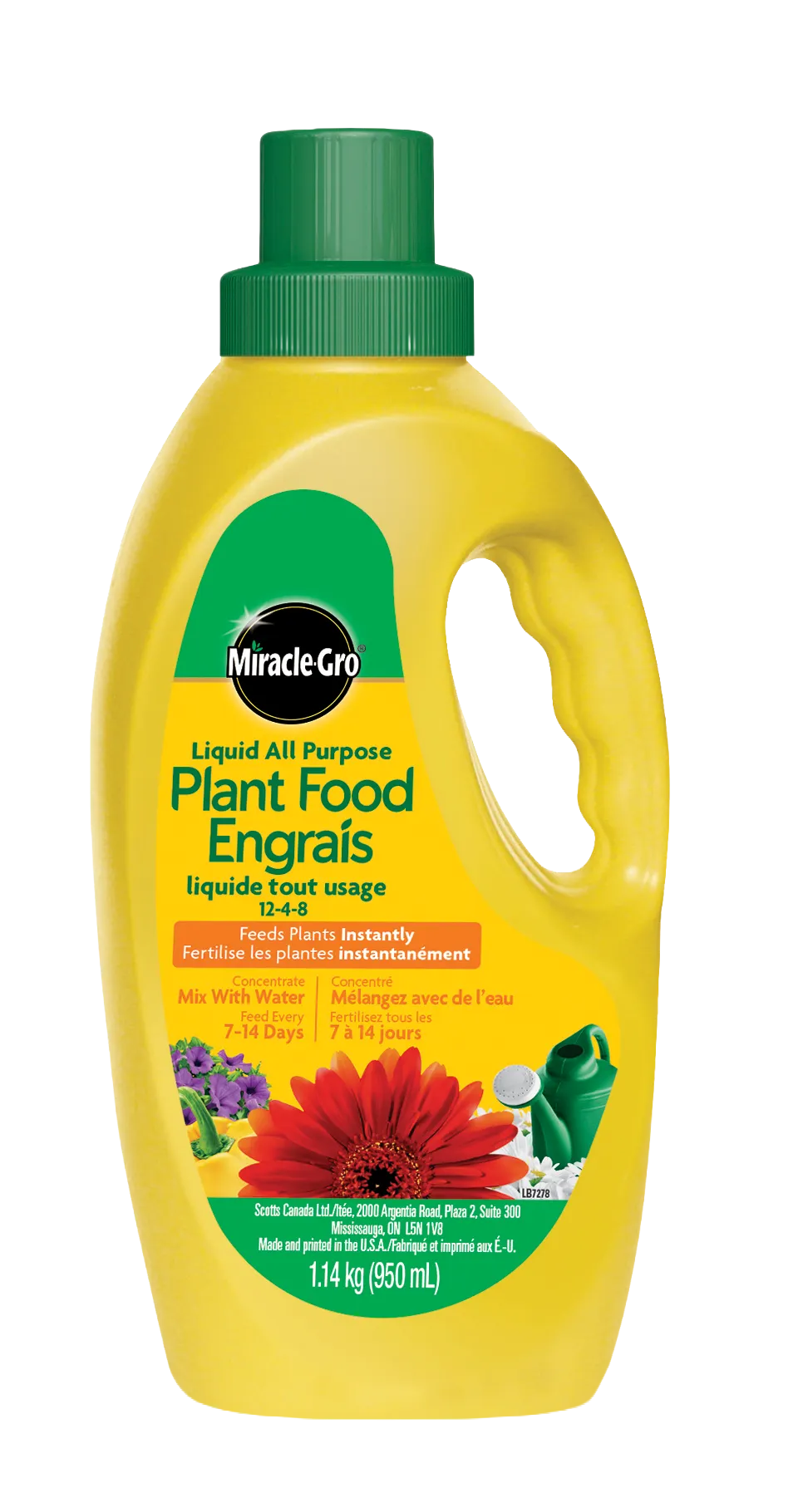 Miracle-Gro Liquid All Purpose Plant Food 12-4-8 950 mL