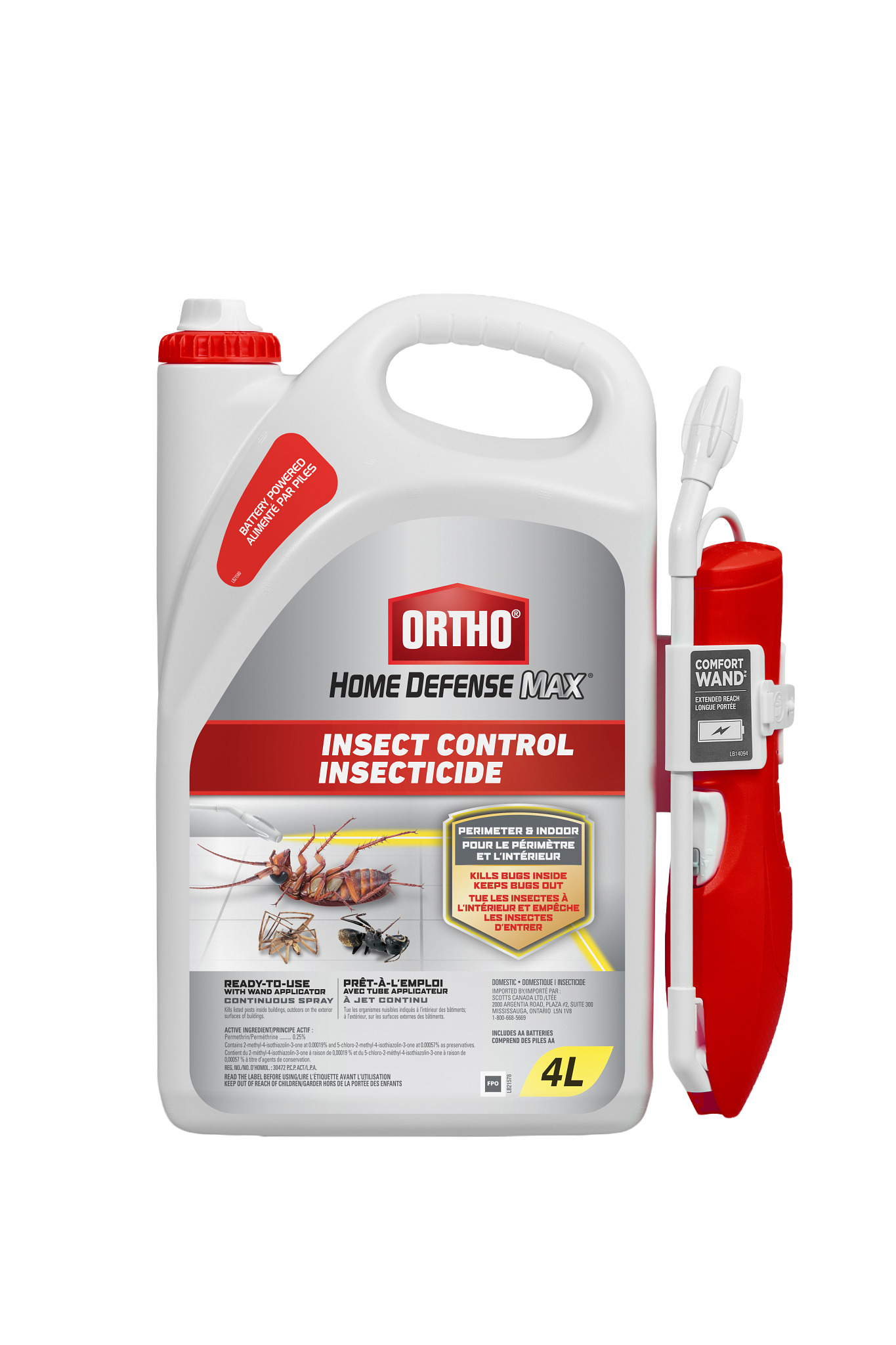 Ortho Home Defense Max Perimeter & Indoor Insect Control Ready-To-Use 1 L