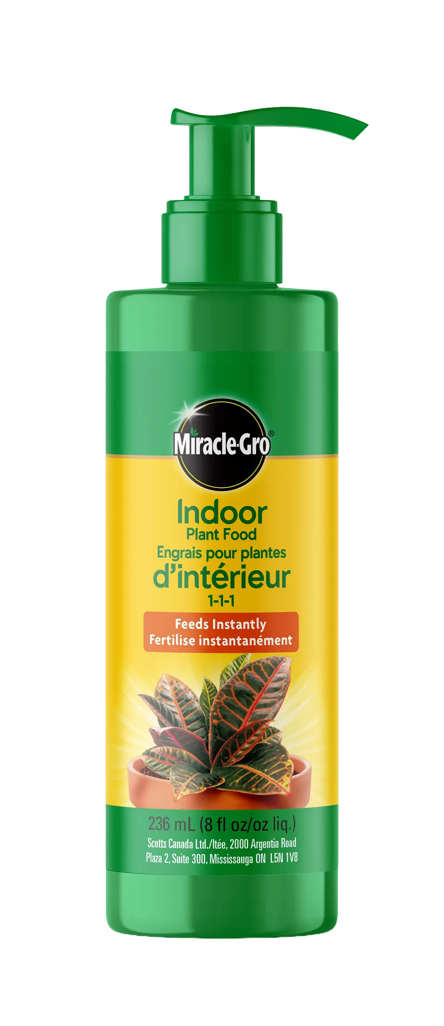 Miracle-Gro Indoor Plant Food 1-1-1 236 mL