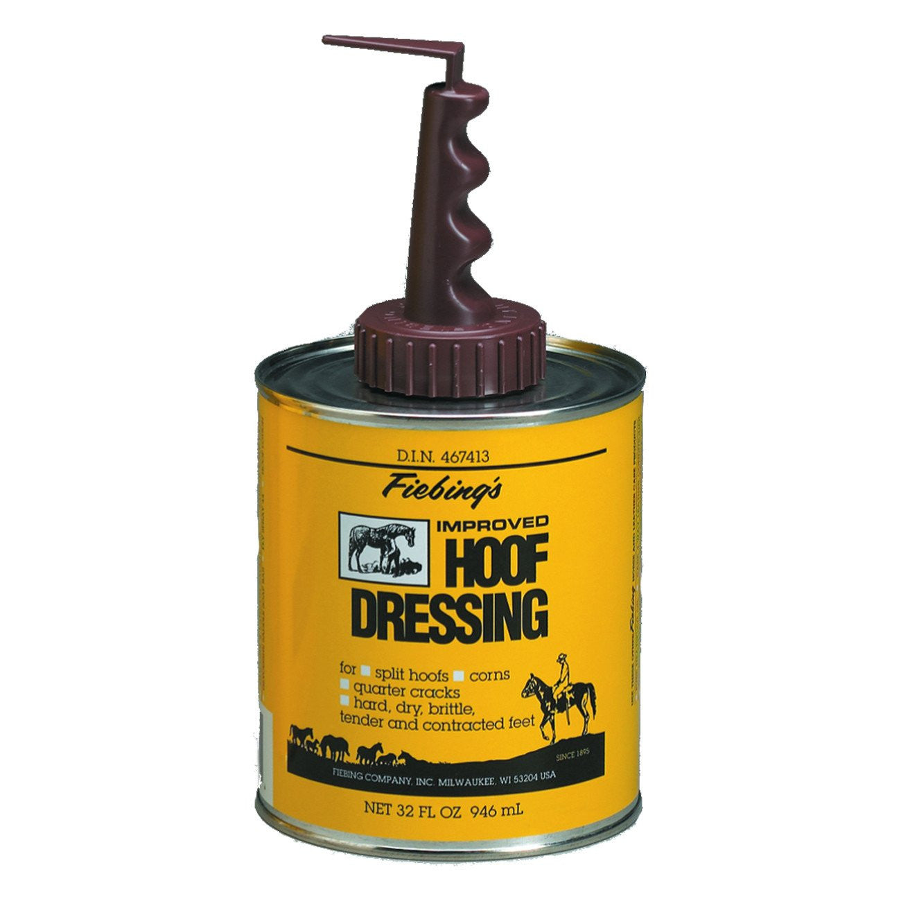 Fiebing's hoof dressing with applicator 946ml