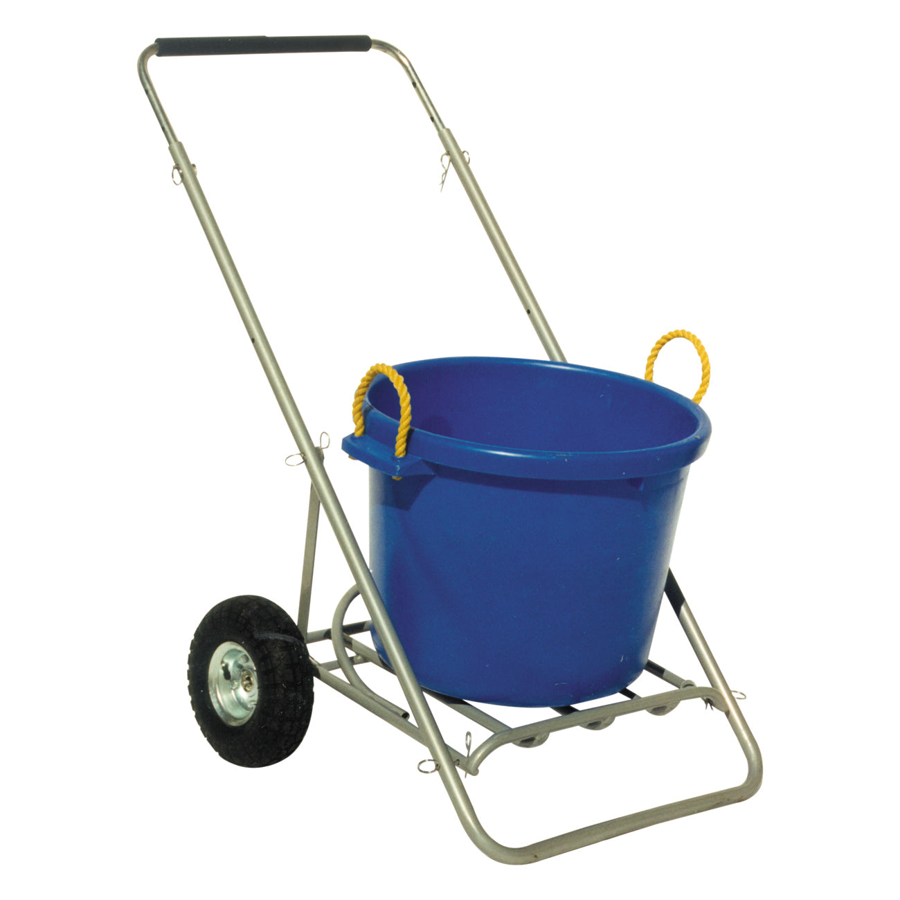 Tuff Stuff muck cart (300Lbs) Flat Free wheels white