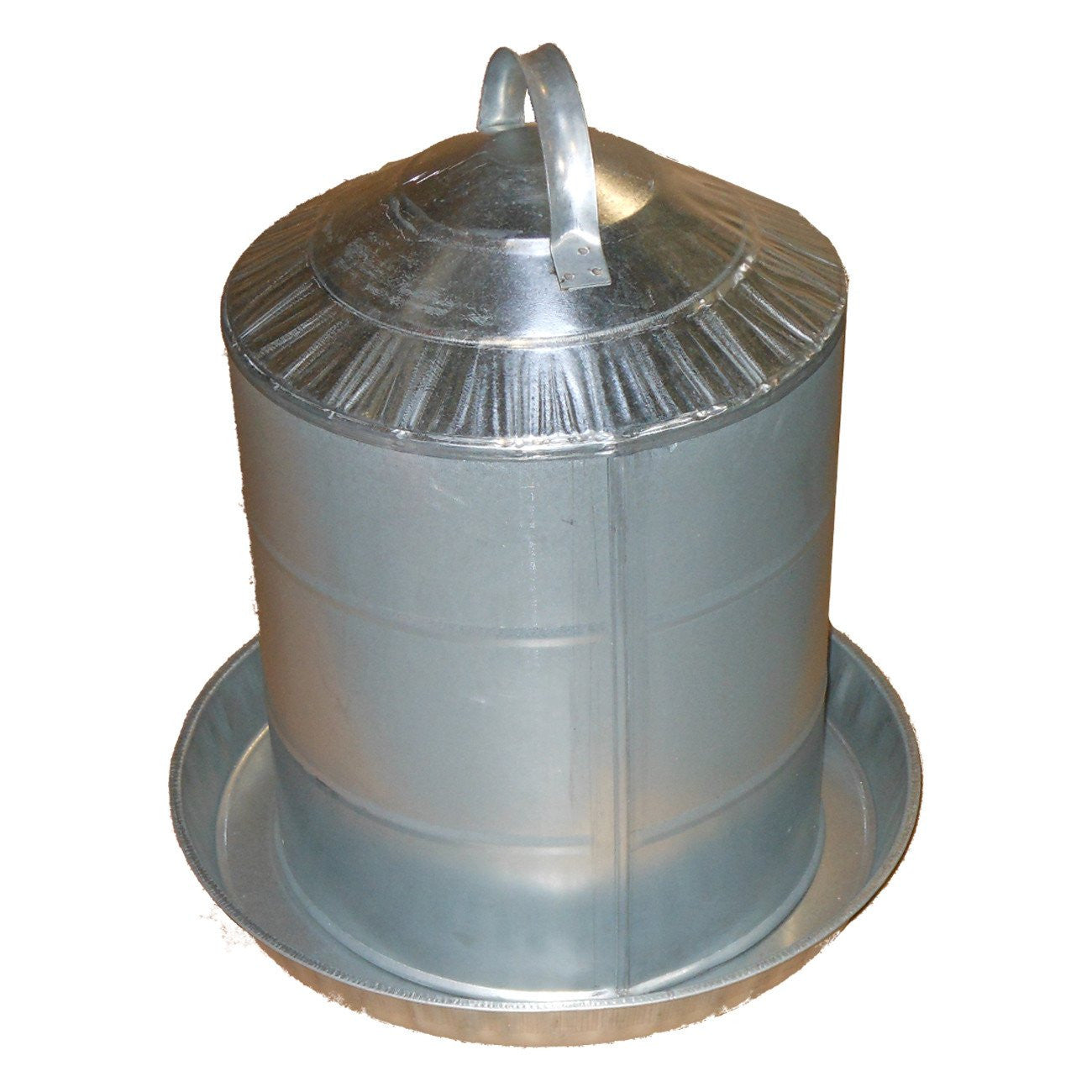 Millside galvanized poultry fountain 5 gallon