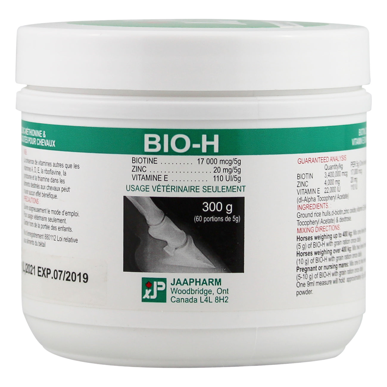 Jaapharm Bio-H powder 300g