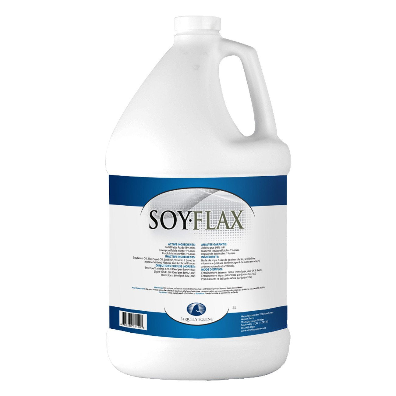 Strictly Equine Soy Flax oil 4L