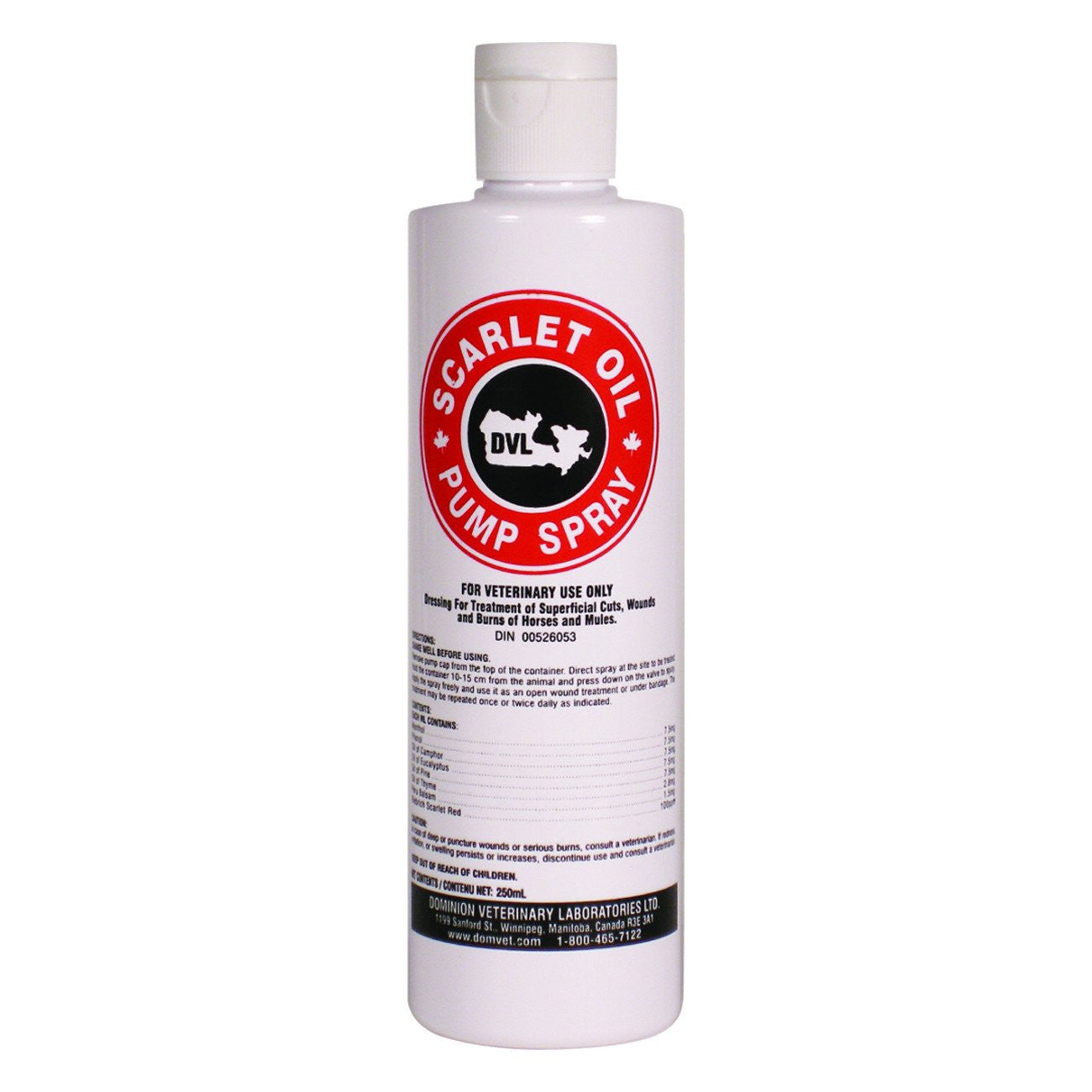 DVL Scarlet Oil Pump Spray 250ml