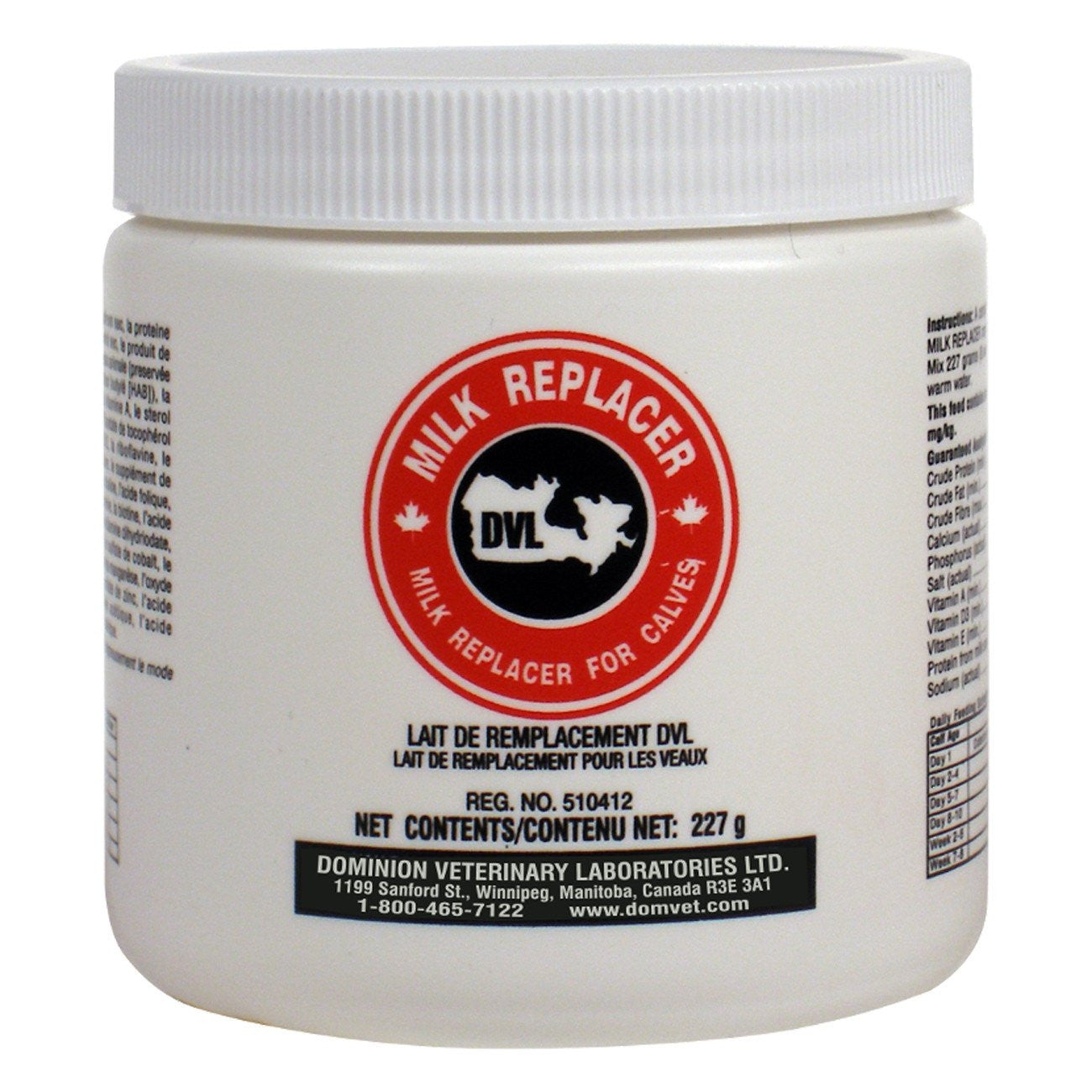DVL Milk Replacer 227g