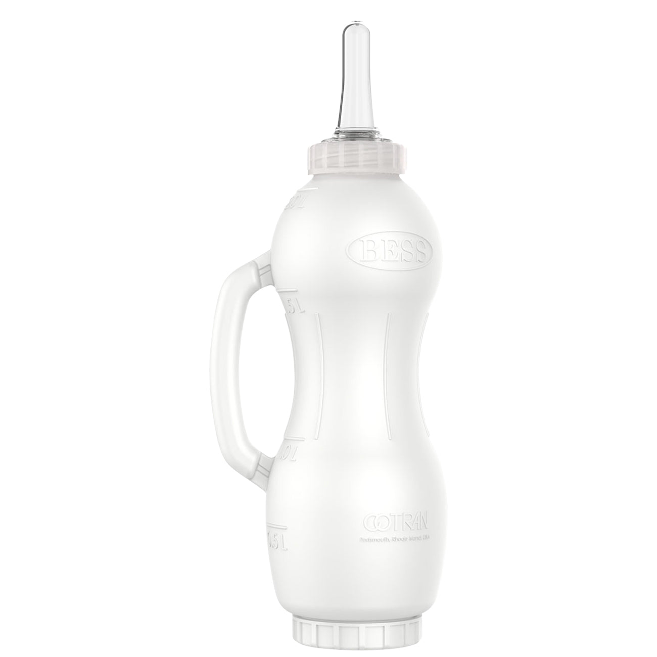 BESS Nursing Bottle with clear Screw-on nipple 2 QT
