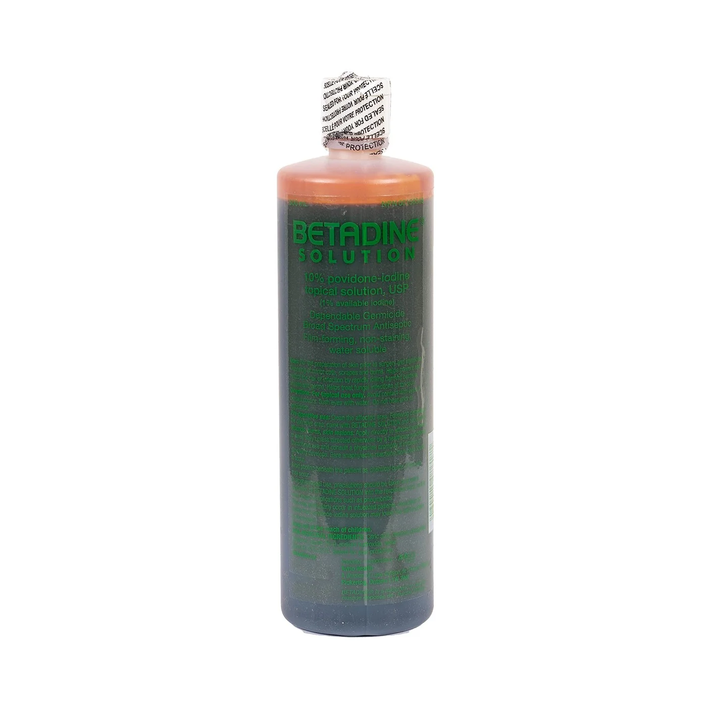 Betadine povidone-iodine 500 ml bottle