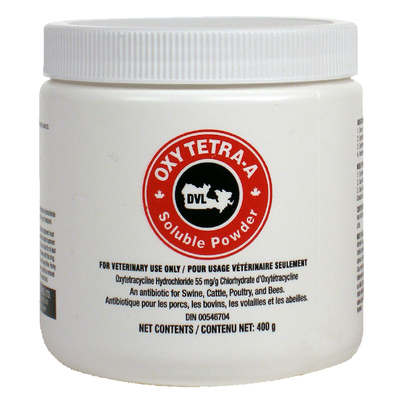 DVL Oxy Tetra-A soluble powder 55mg/g 10kg *Rx only*