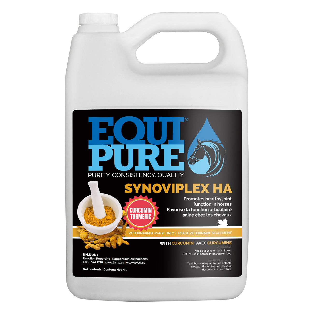 EquiPure Synoviplex HA 4L with Curcumin (Turmeric)