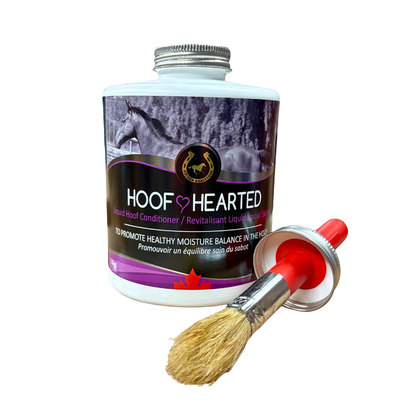 Golden Horseshoe Hoof Hearted Liquid Hoof Conditioner 1 L