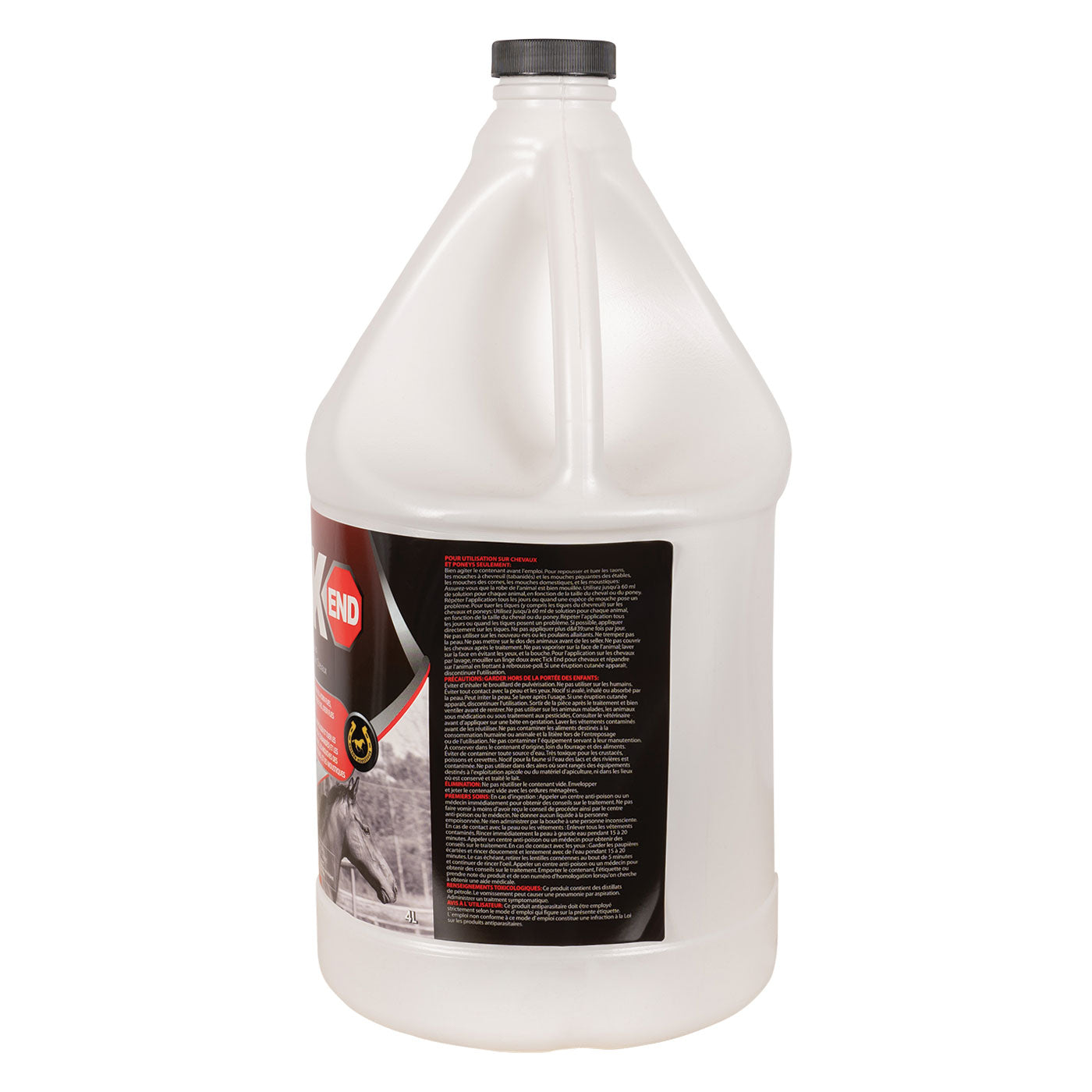 Golden Horseshoe Tick End Spray for Horses 4 L