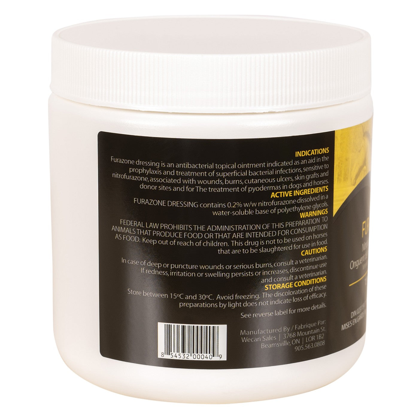 Golden Horseshoe Nitrofurazone Ointment 454 g