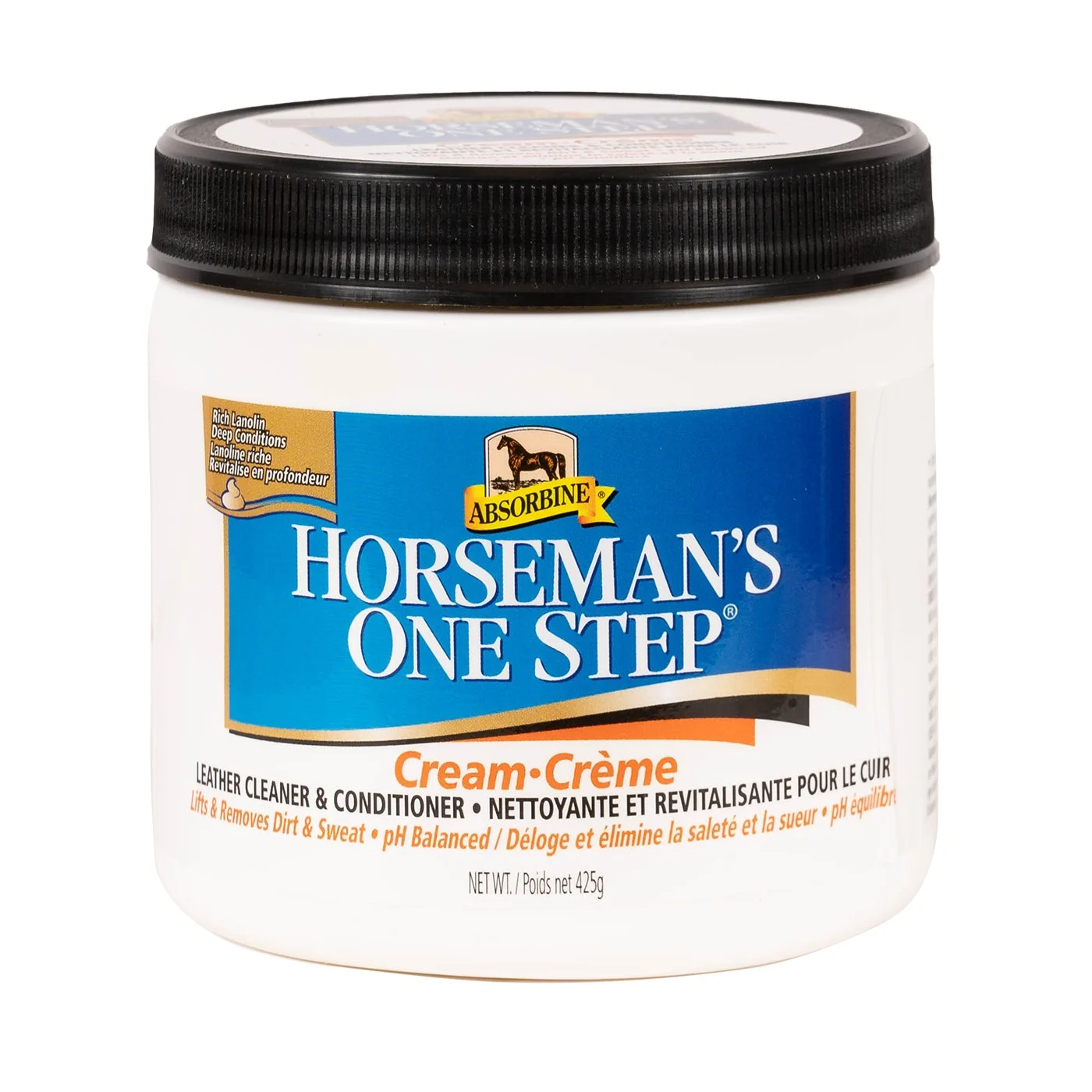 Absorbine Horseman's One Step Leather Cleaner & Conditioner 425g