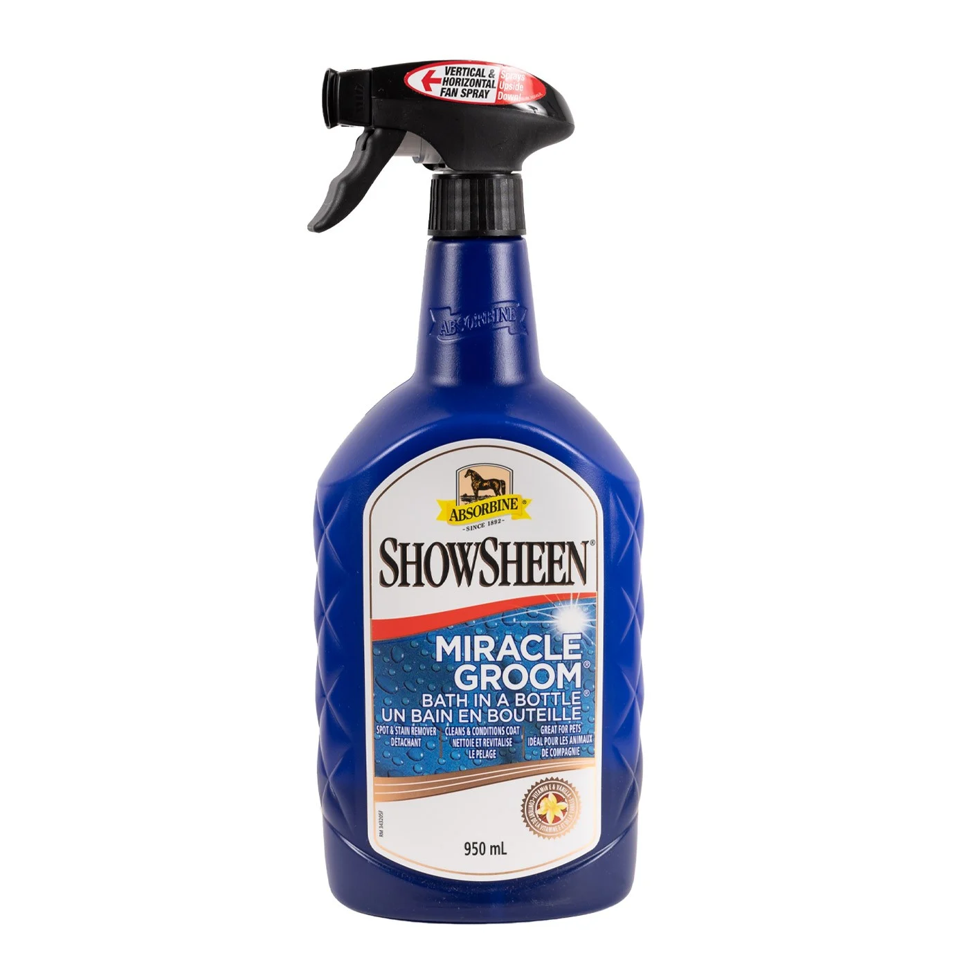 Absorbine ShowSheen Miracle Groom Spray 946ml