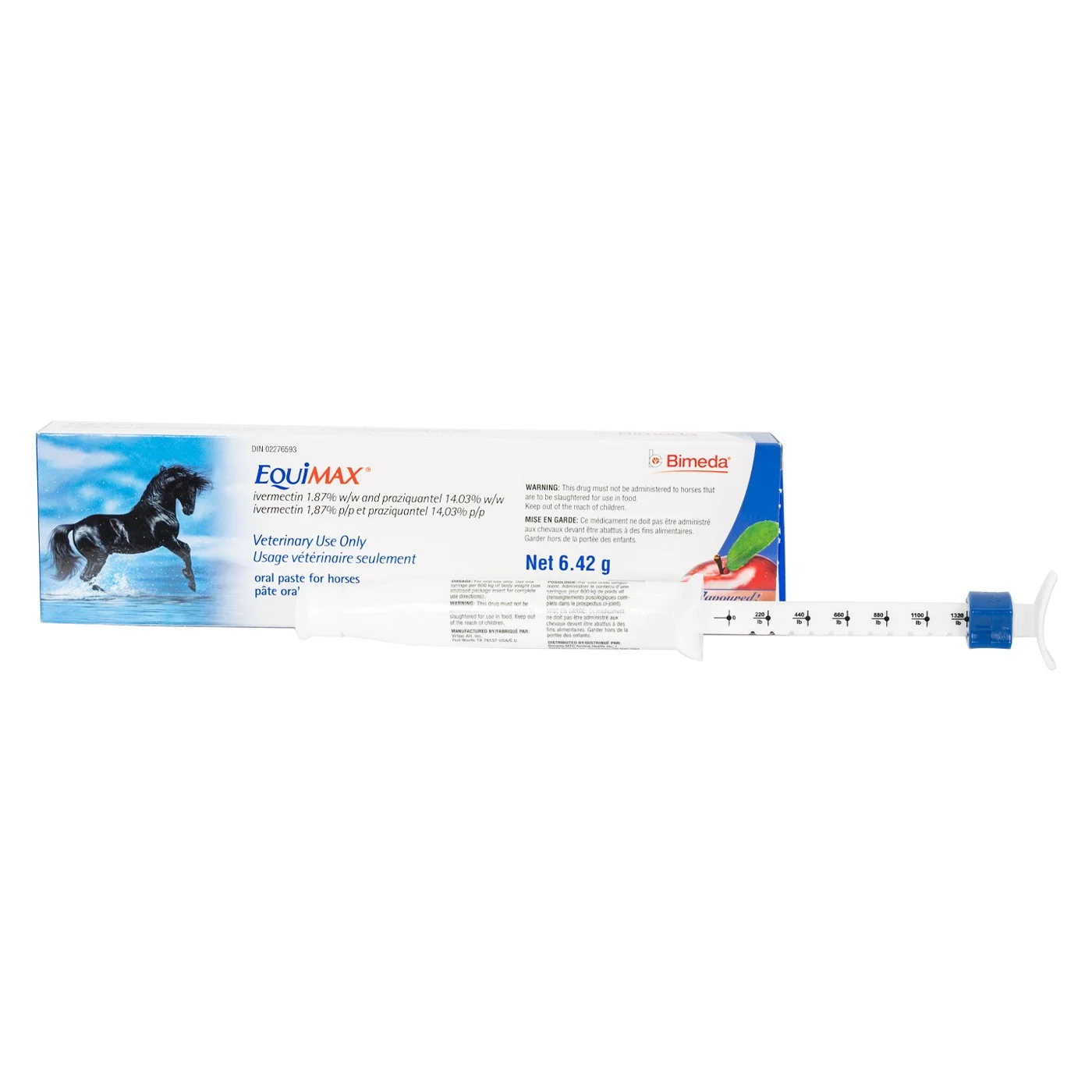 Equimax Ivermectin 1.87% - Praziquantel 14.03%