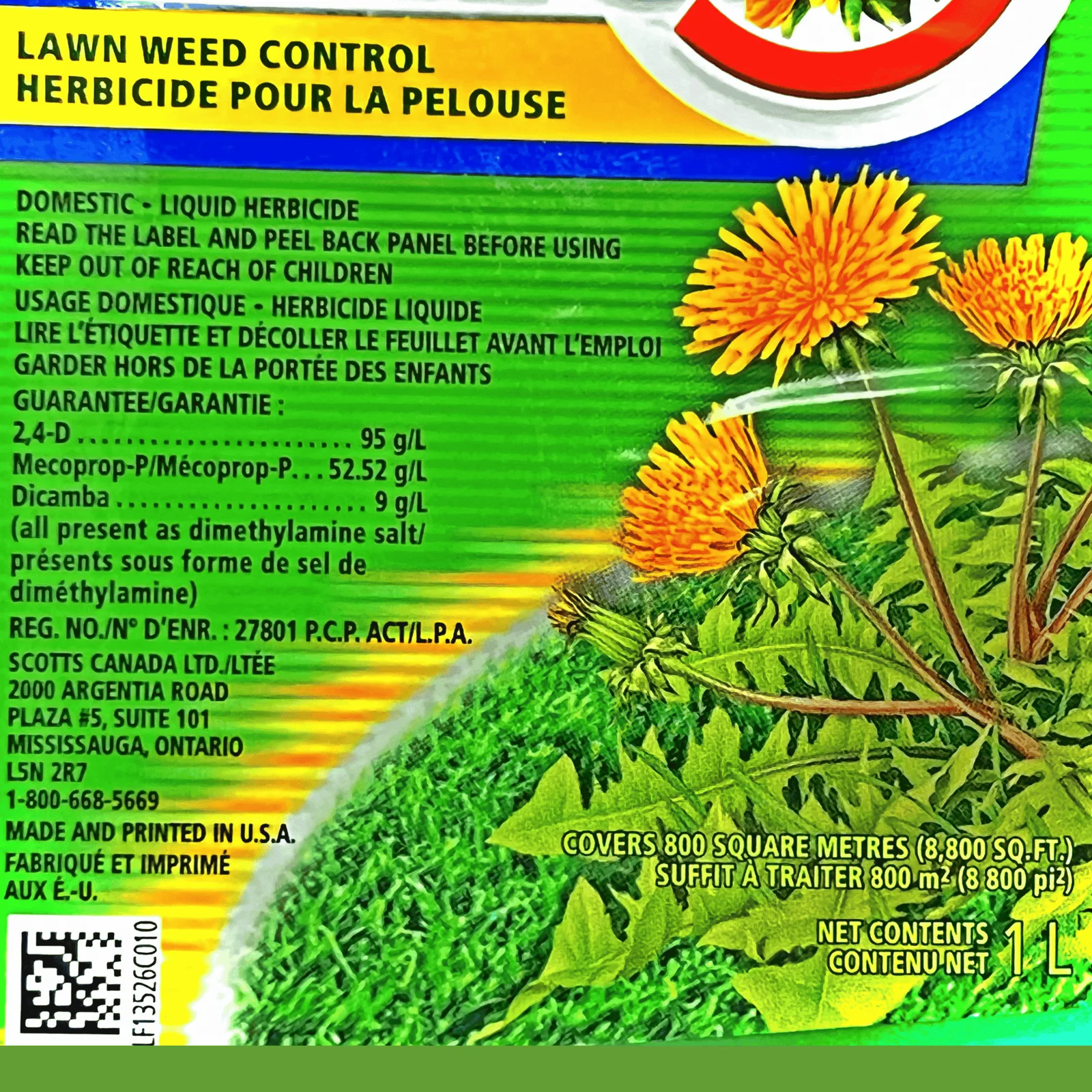 Killex Concentrate 1L packaging front