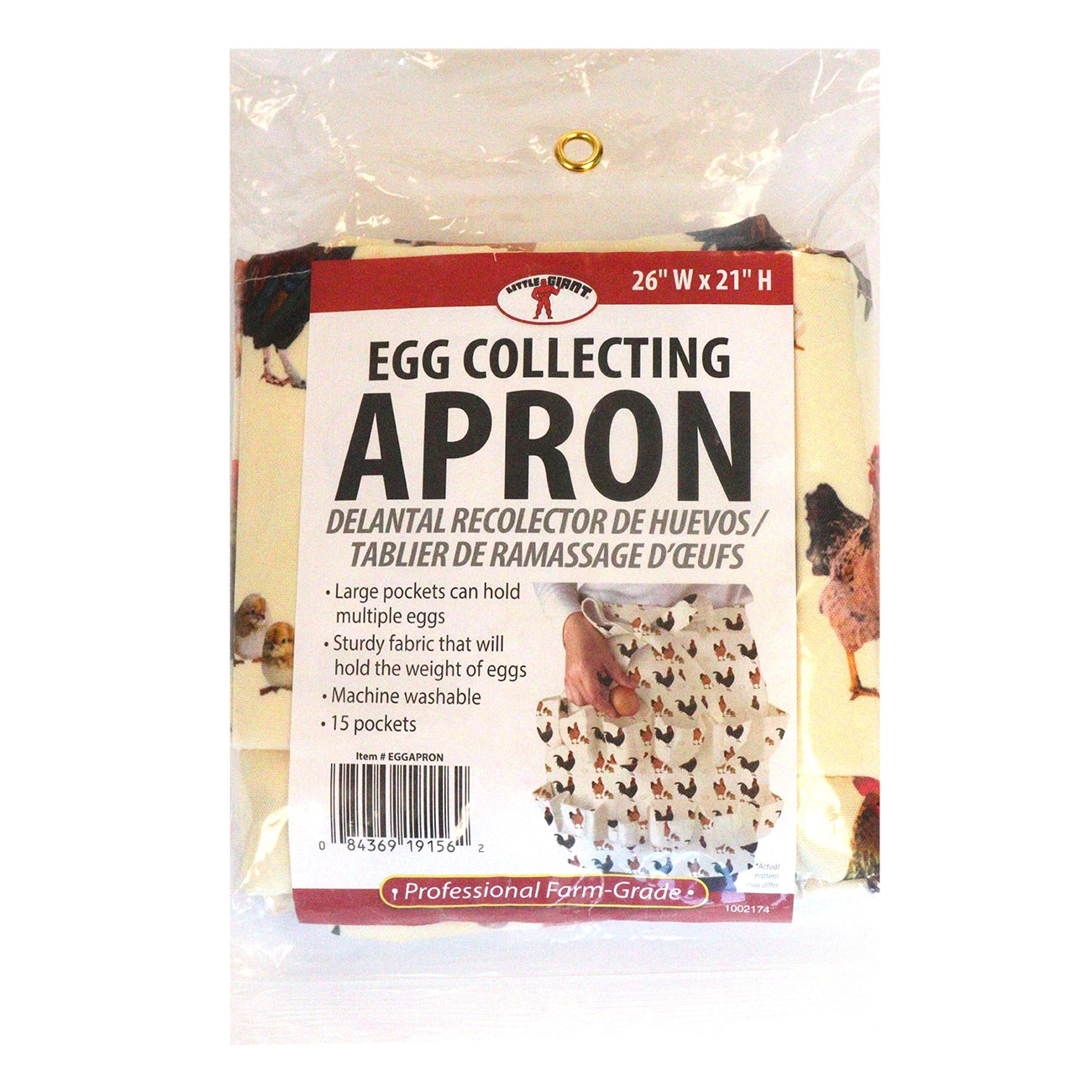 Little Giant Egg Collecting Apron