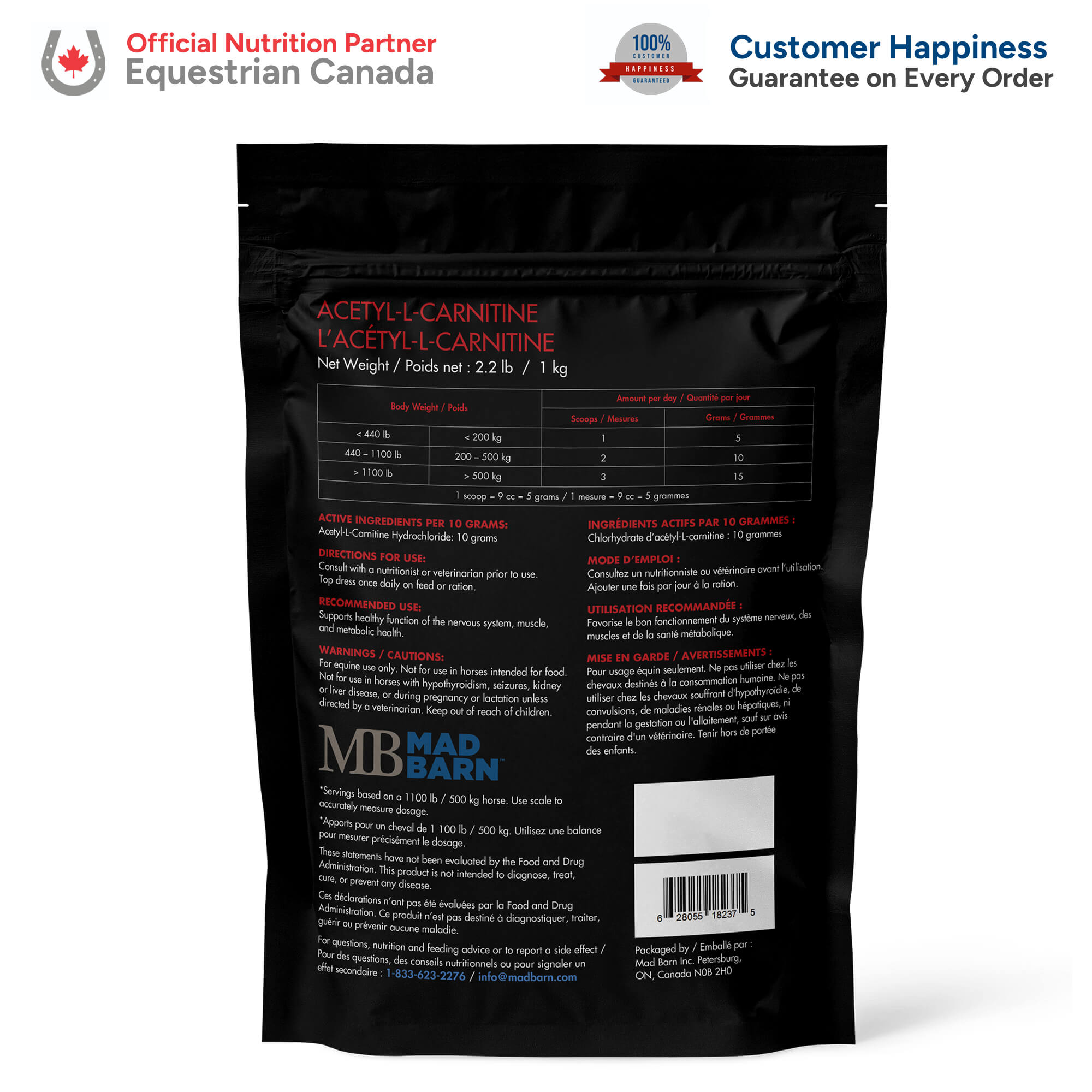 Mad Barn Acetyl-L-Carnitine (ALCAR)