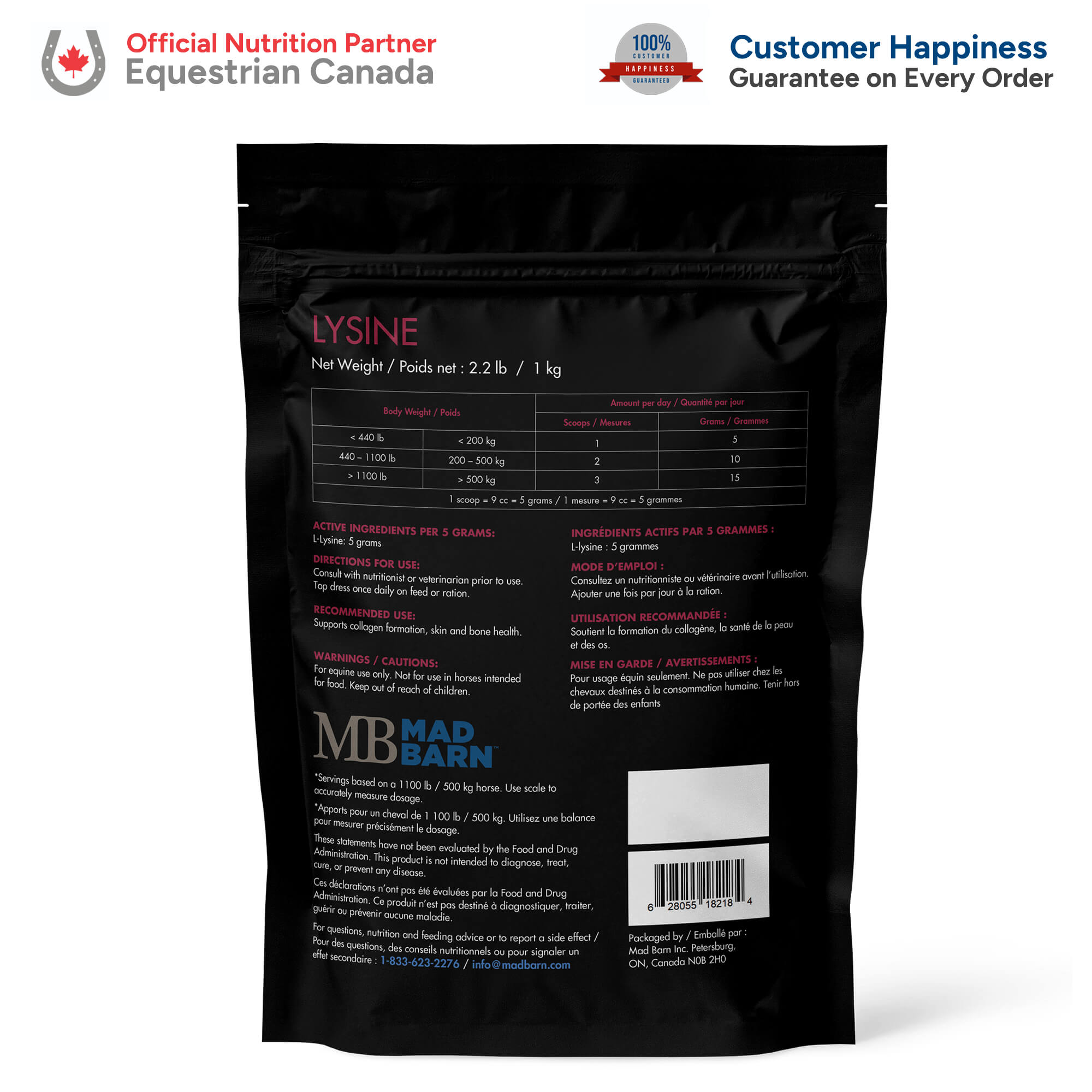 Mad Barn L-Lysine