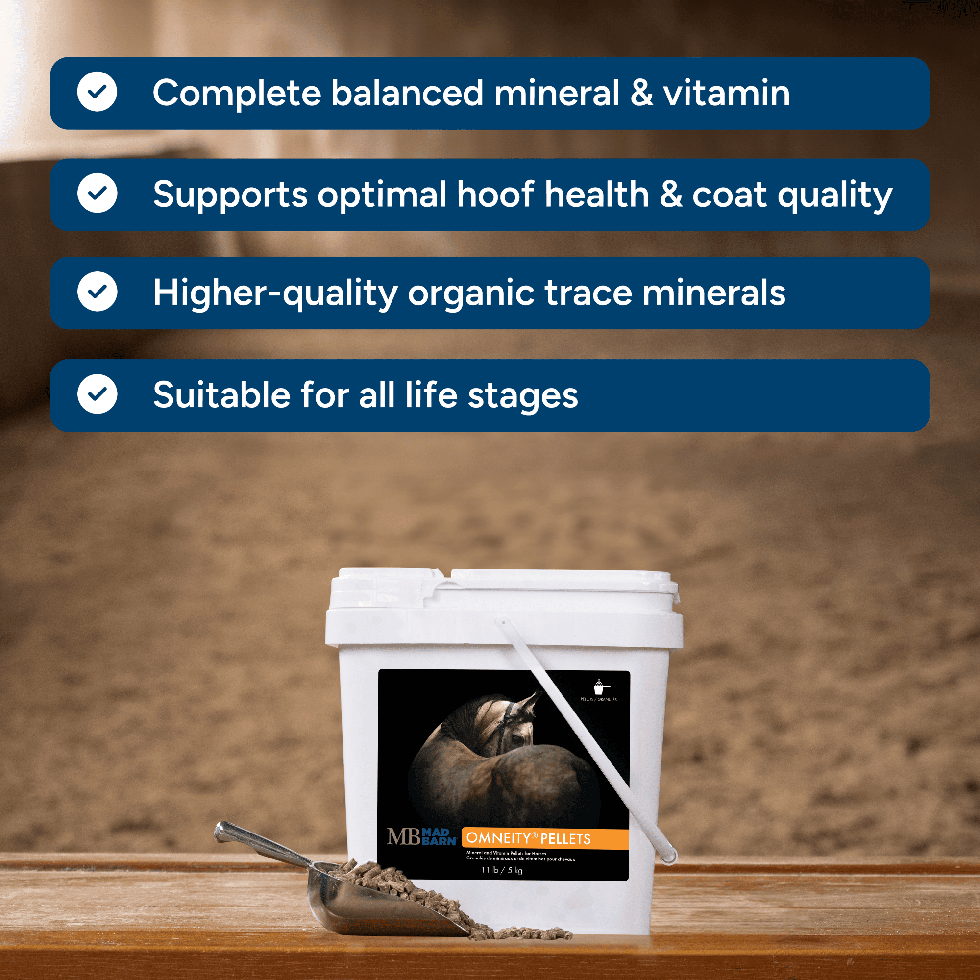 Mad Barn Omneity Pellets 20 kg