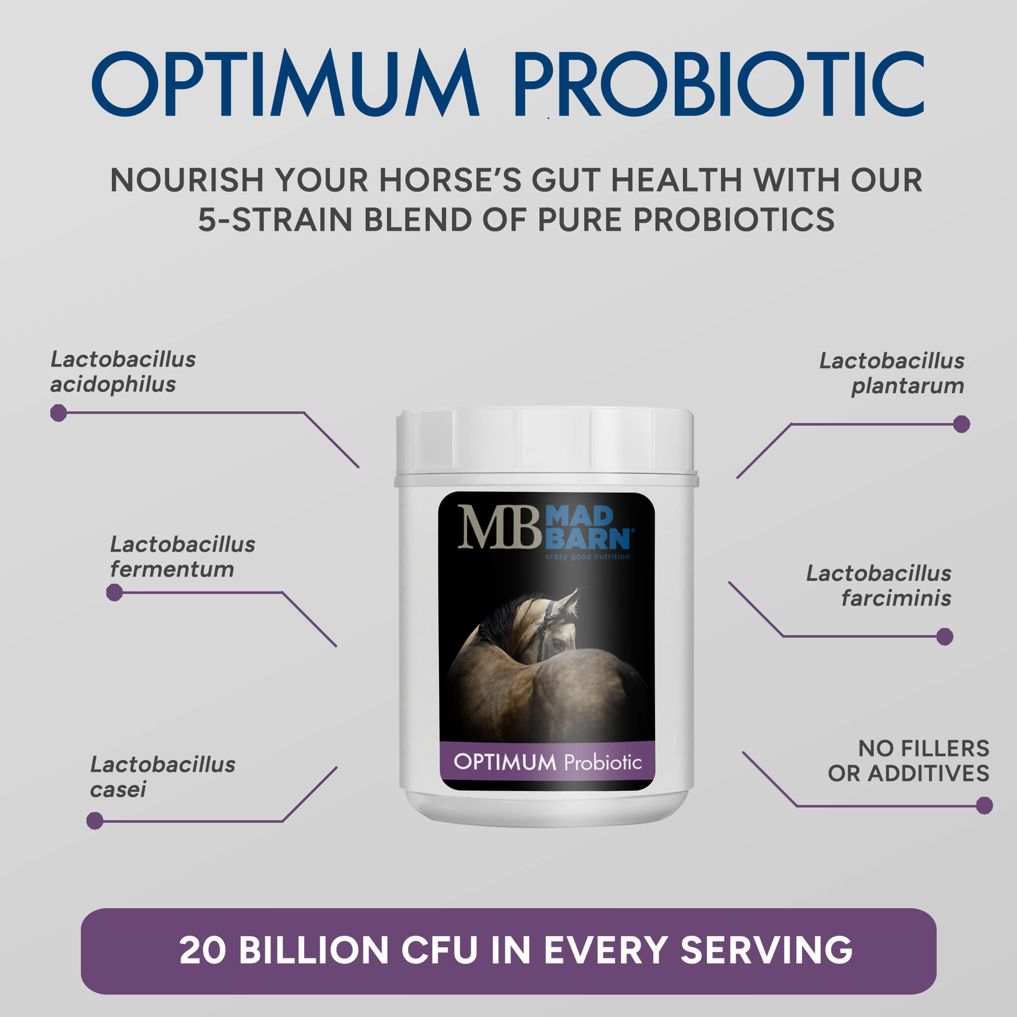 Mad Barn Optimum Probiotic 500 g
