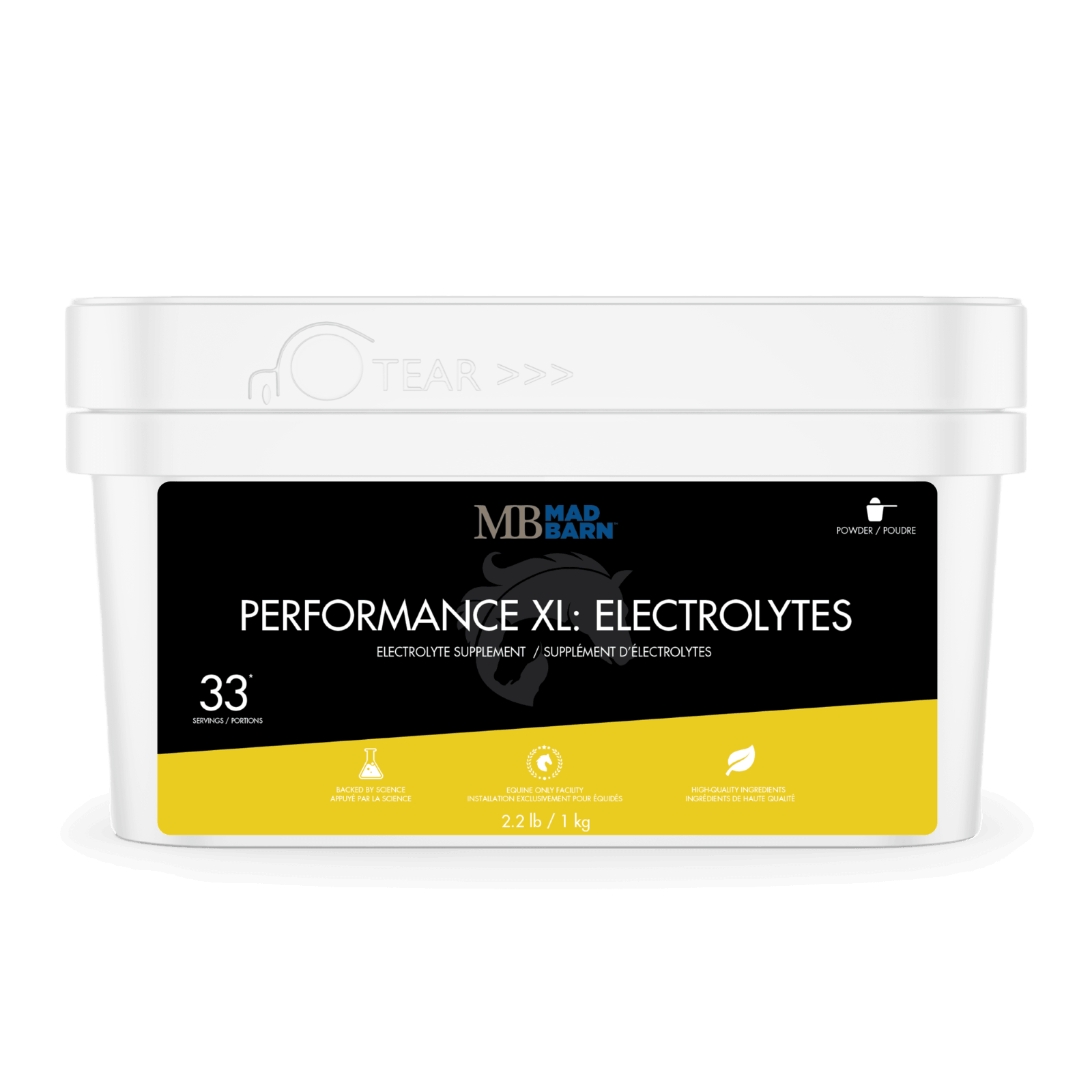 Mad Barn Performance XL Electrolytes 1 kg