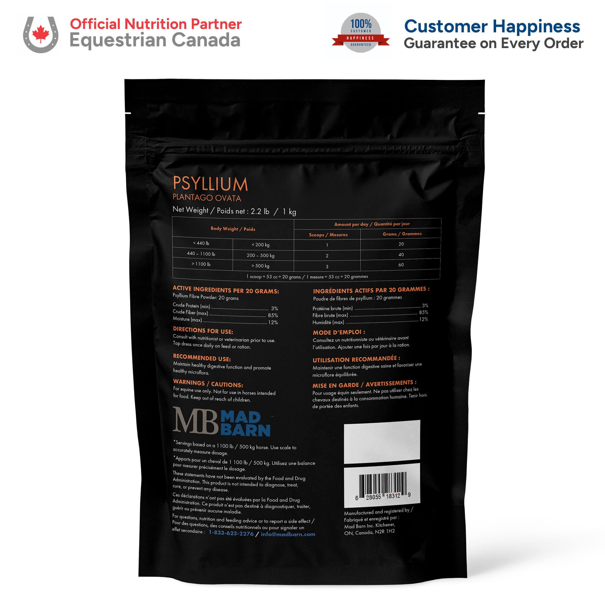 Mad Barn Psyllium 1 kg
