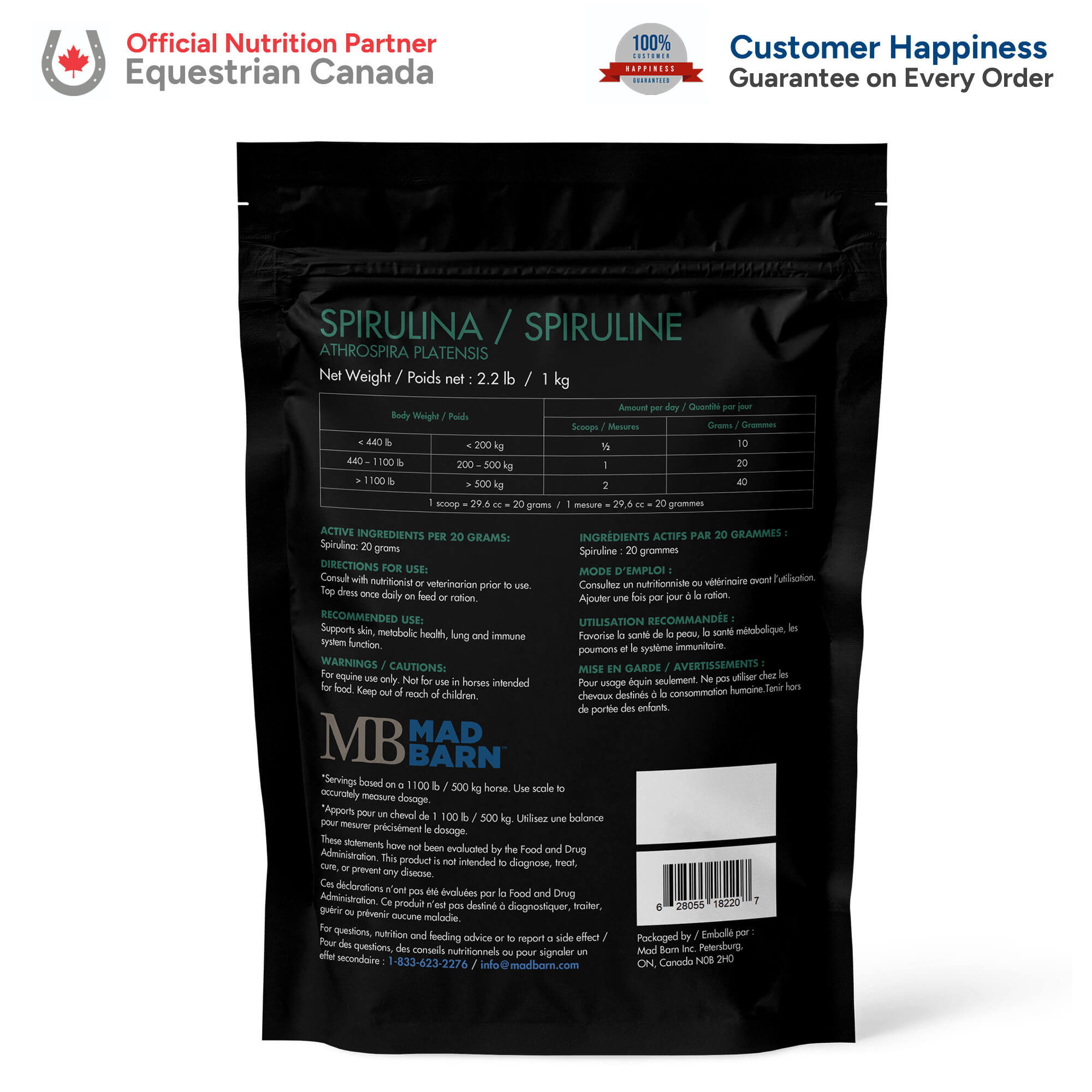 Mad Barn Spirulina