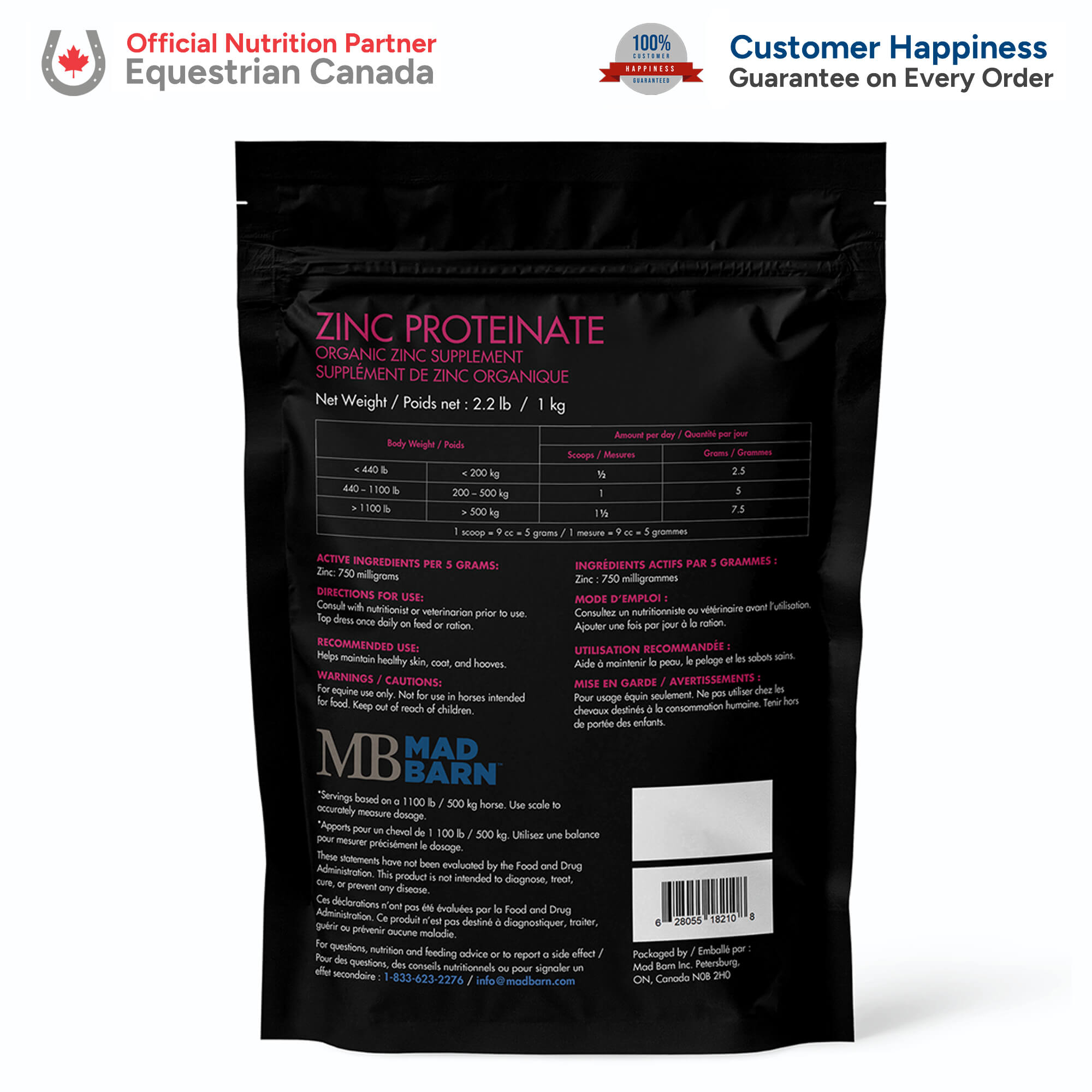 Mad Barn Zinc Proteinate 15%