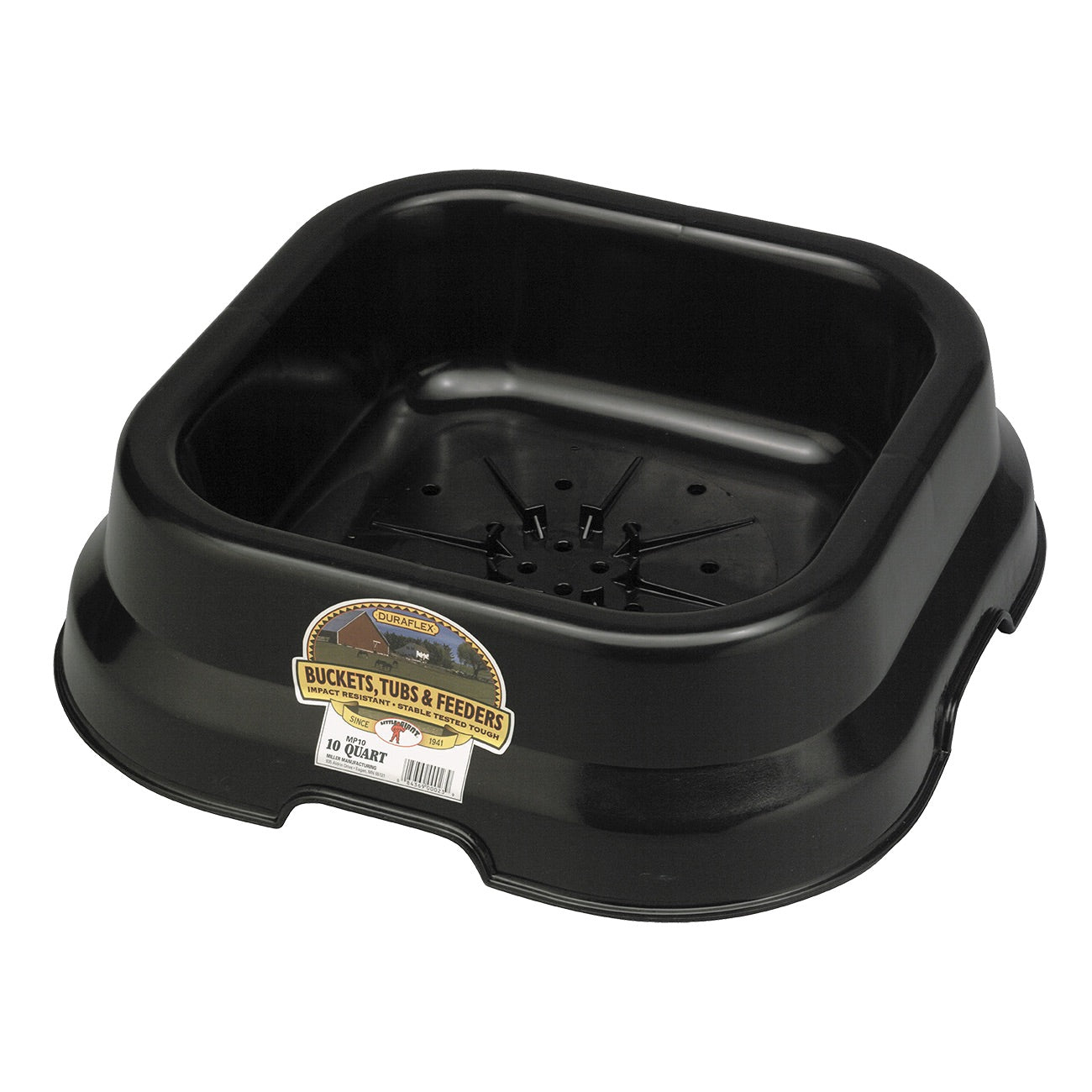Little Giant 10 Quart salt and mineral block pan - black (MP10)