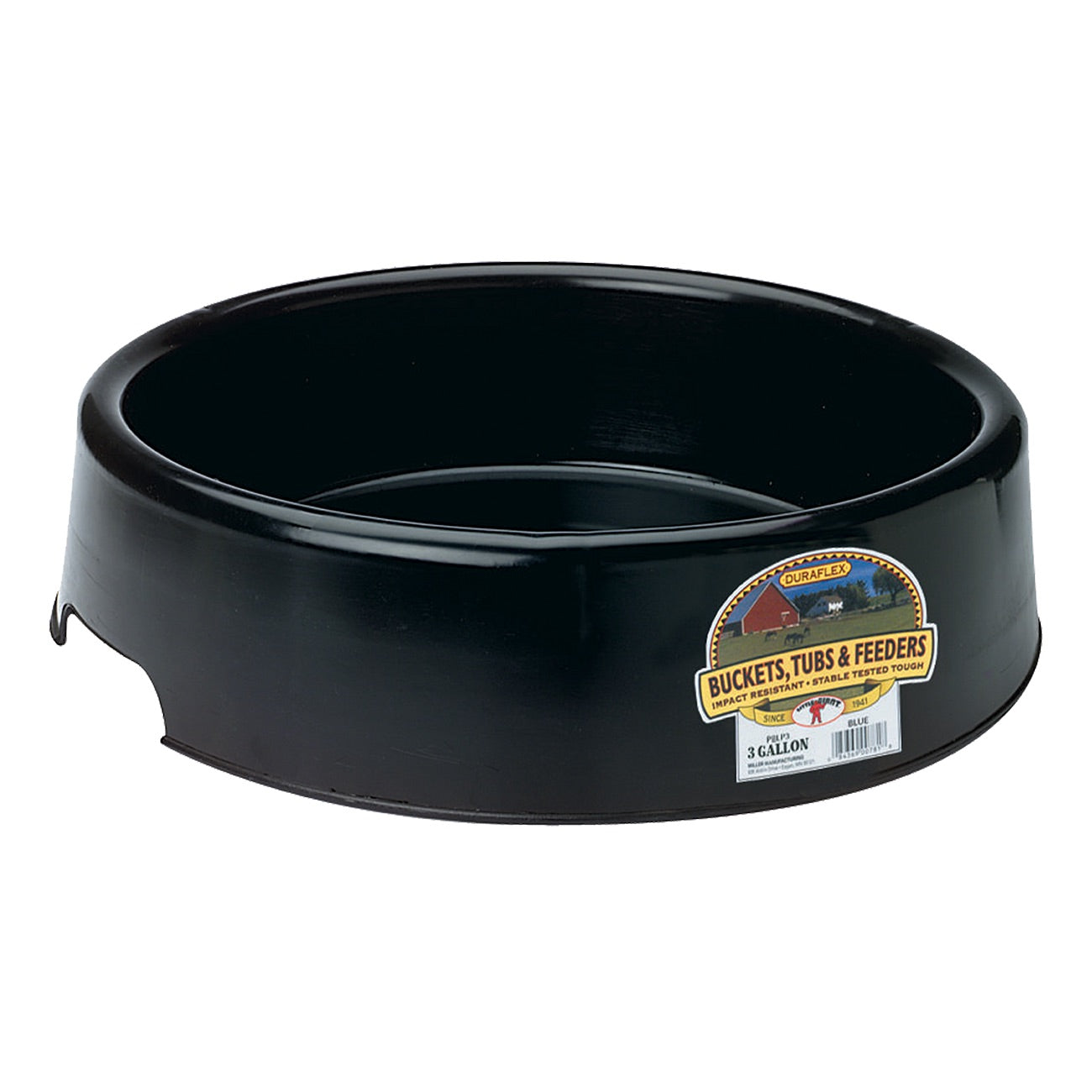 Little Giant Miller 3 Gallon Plastic Pan Feeder (PBLP3)