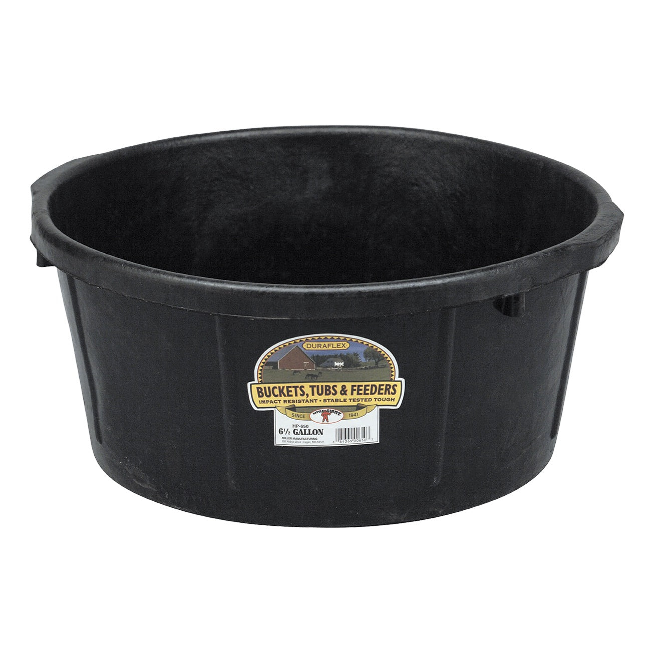 Little Giant 6.5 Gallon Rubber All-Purpose Tub (HP650)