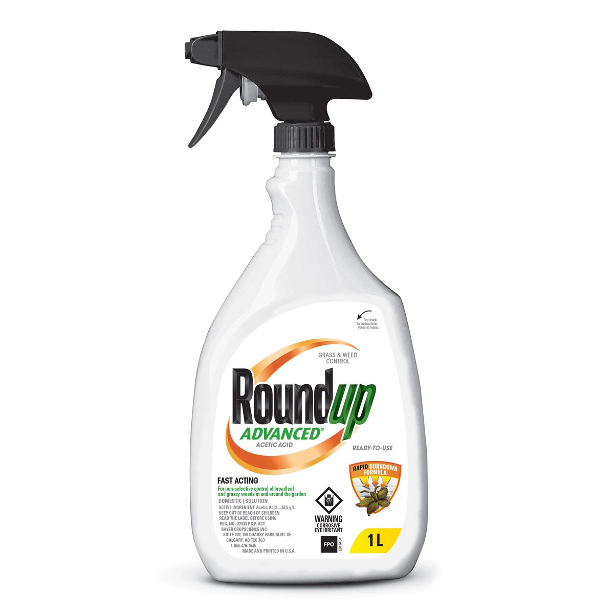 Roundup Advanced Ready-To-Use Grass and Weed Control 1 L