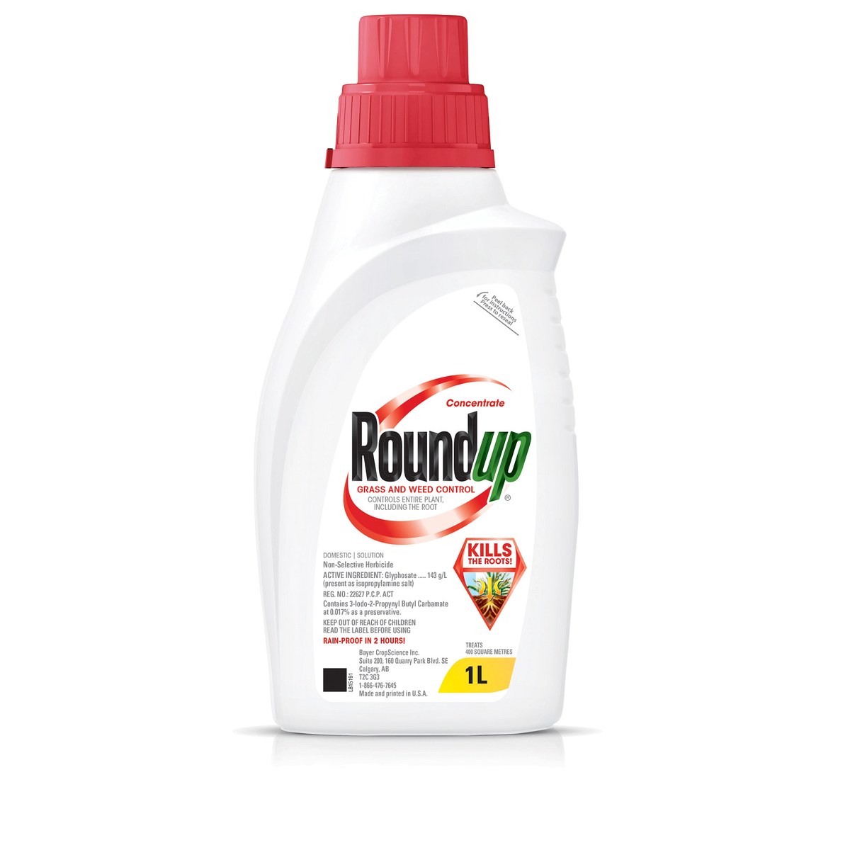 Roundup Concentrate Non-Selective Herbicide 1L