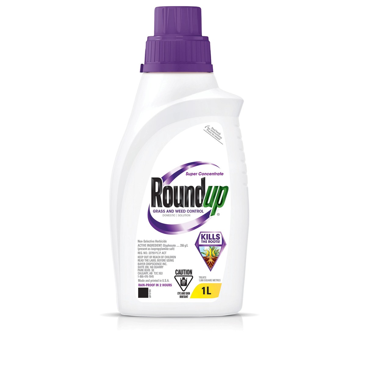 Roundup Super Concentrate Non-Selective Herbicide 1L