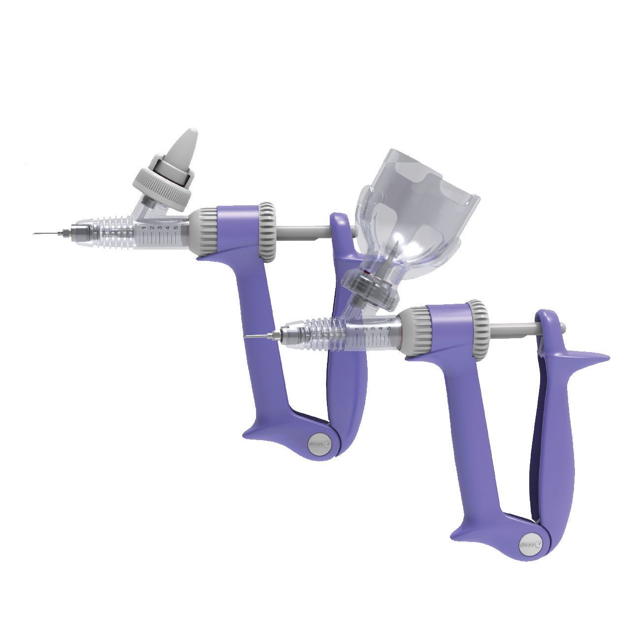 Simcro 5 mL Premium Bottle Mount Injector