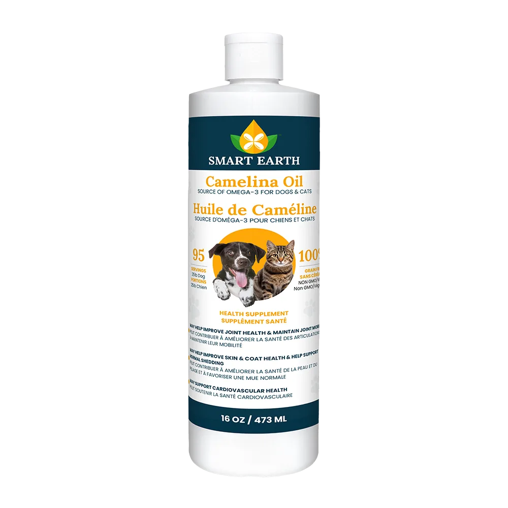Smart Earth Camelina Oil for Canine 16oz