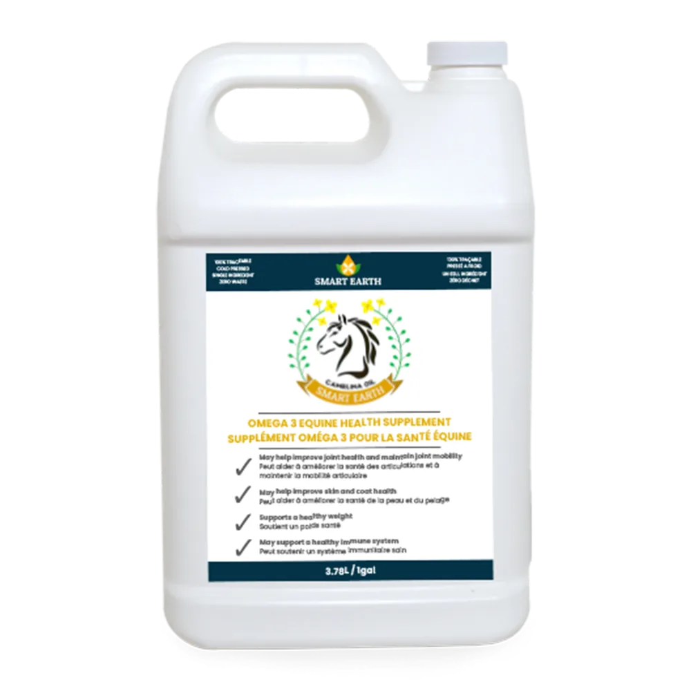 Smart Earth Camelina Oil for Equine 3.78L Jug