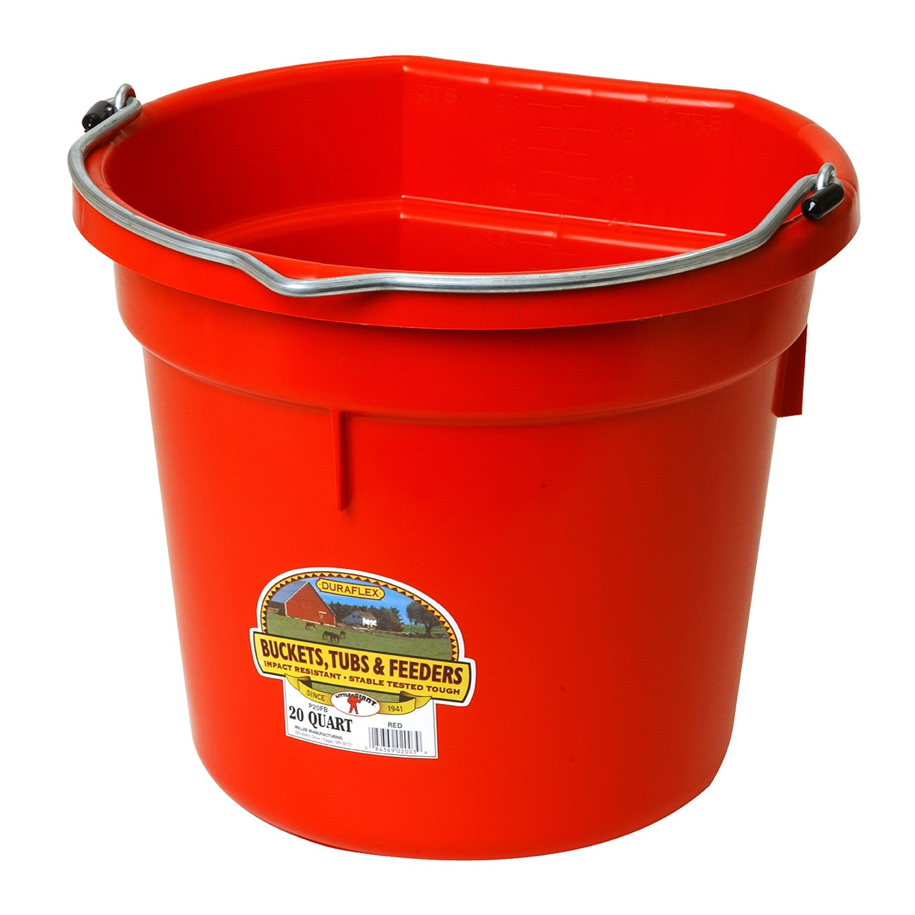 Little Giant 20 Quart Plastic Bucket (P20FB)